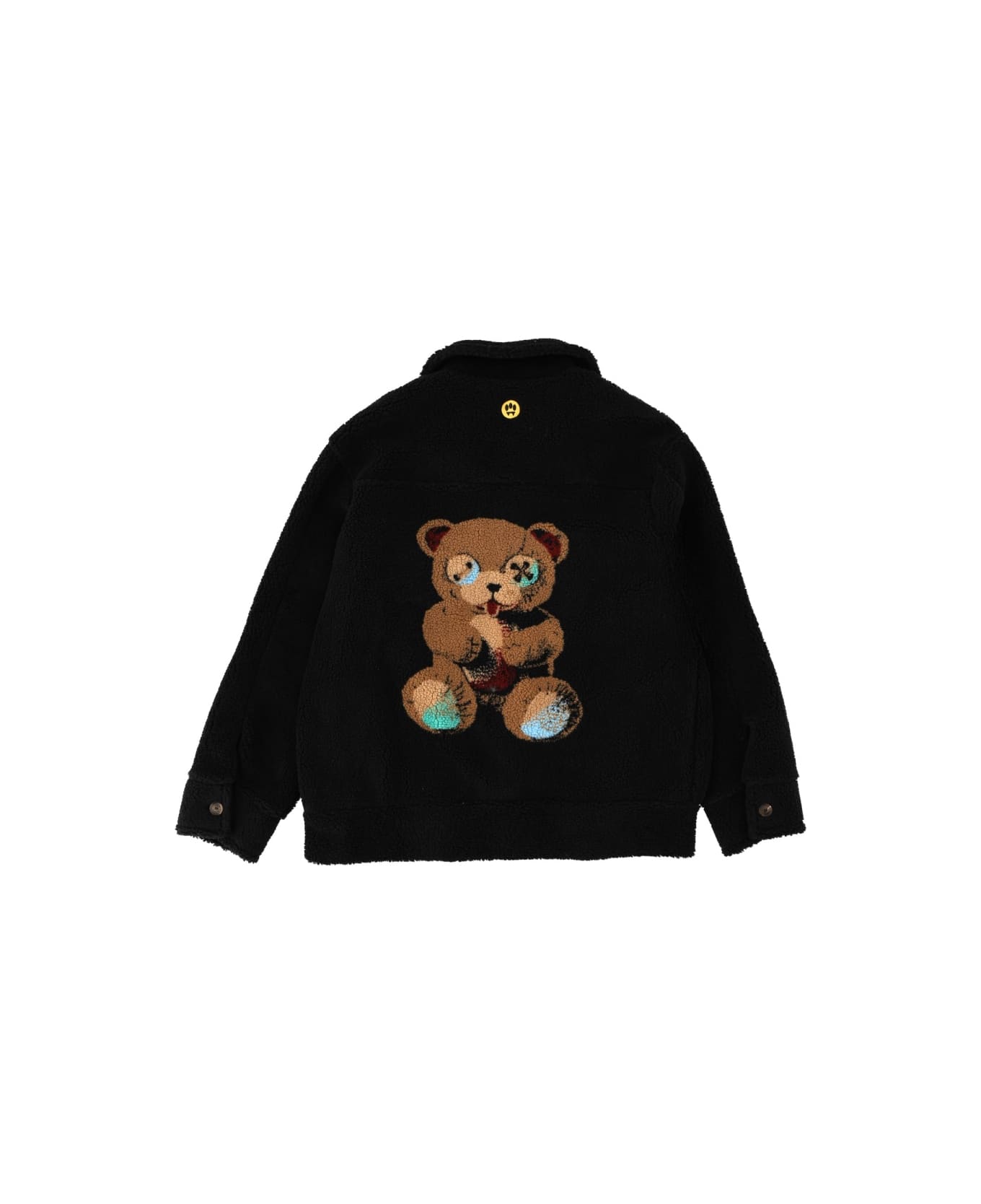 Barrow Ecofur "teddy" Jacket - BLACK