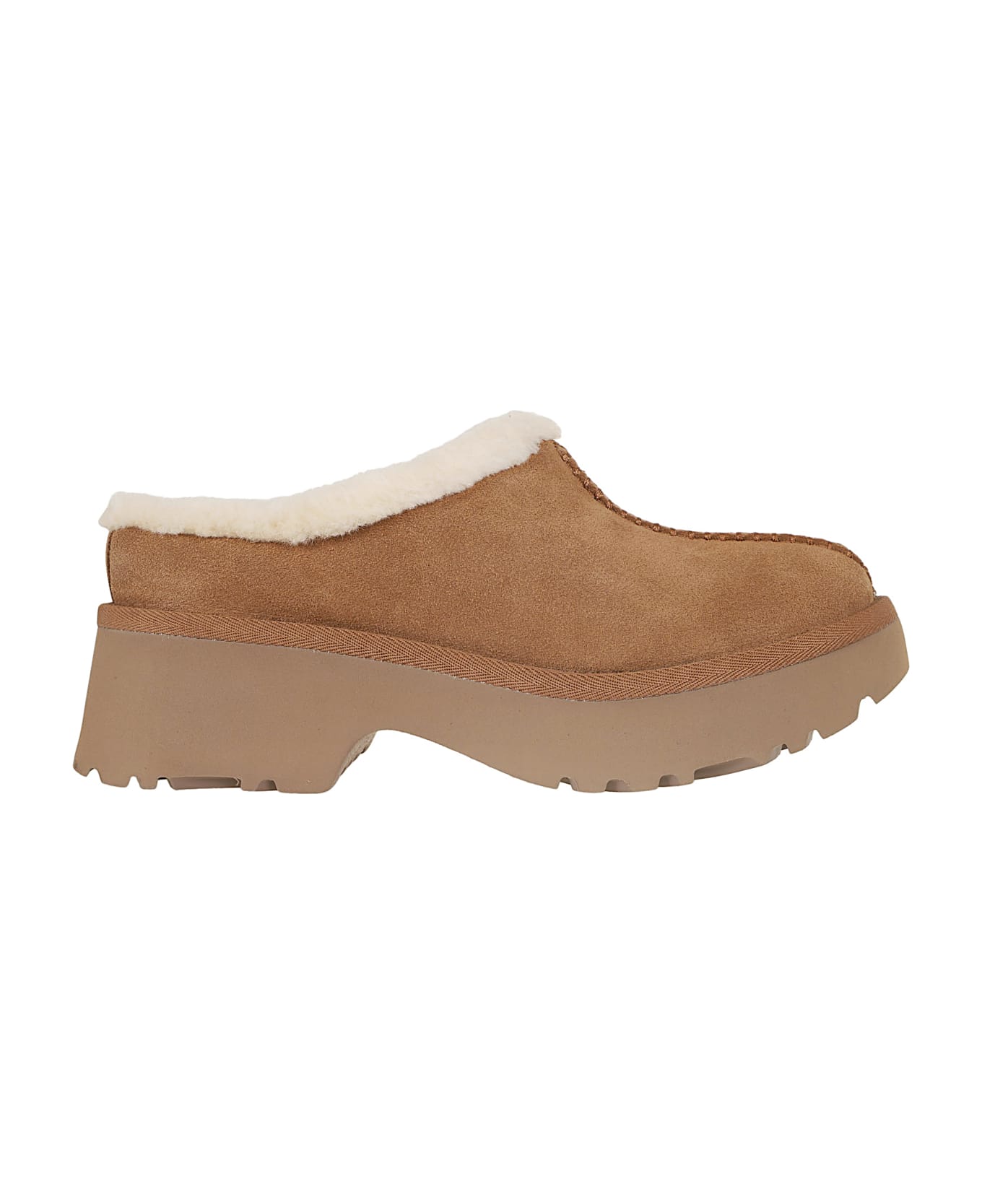 UGG W New Heights Cozy Clog - Neutro