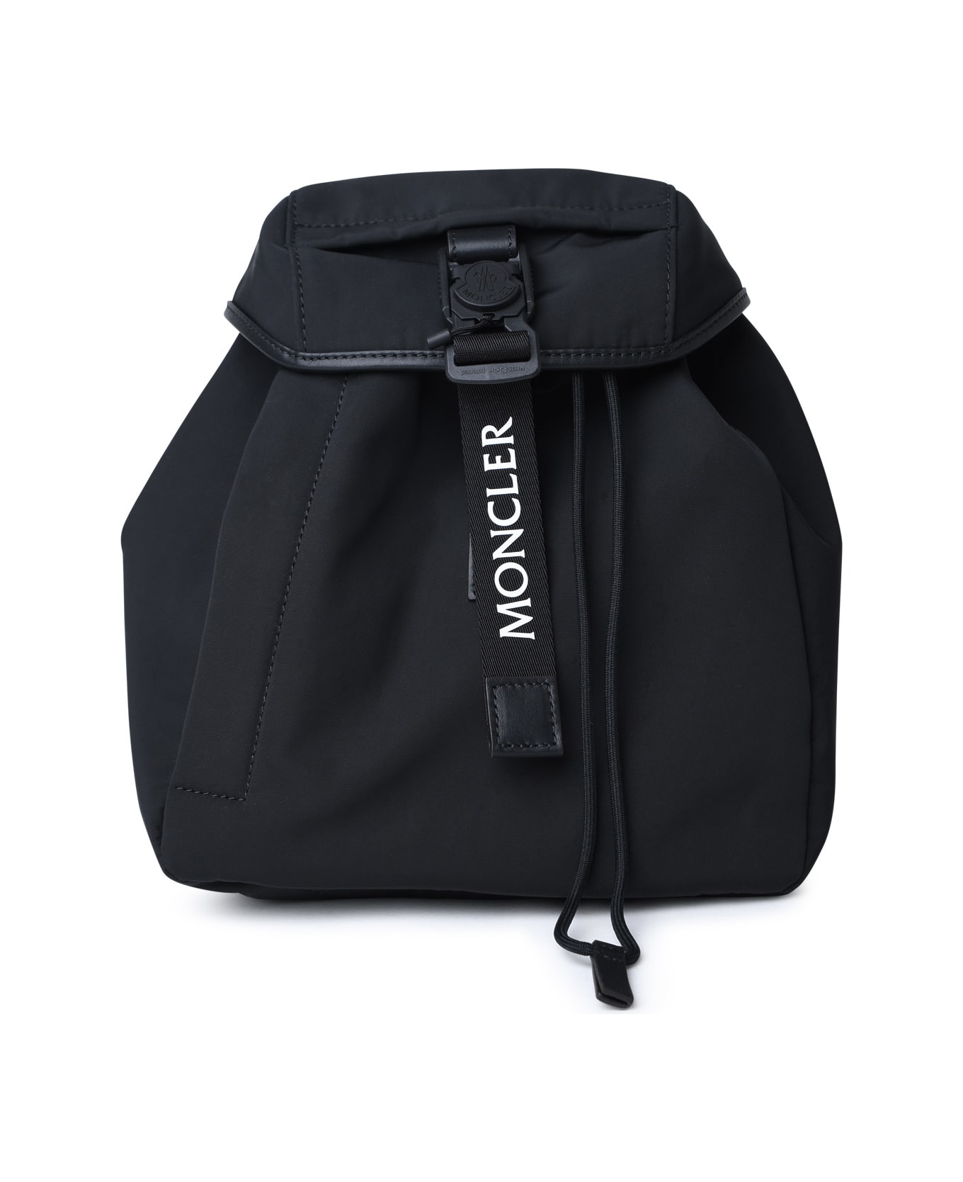 Moncler 'trick' Black Nylon Backpack