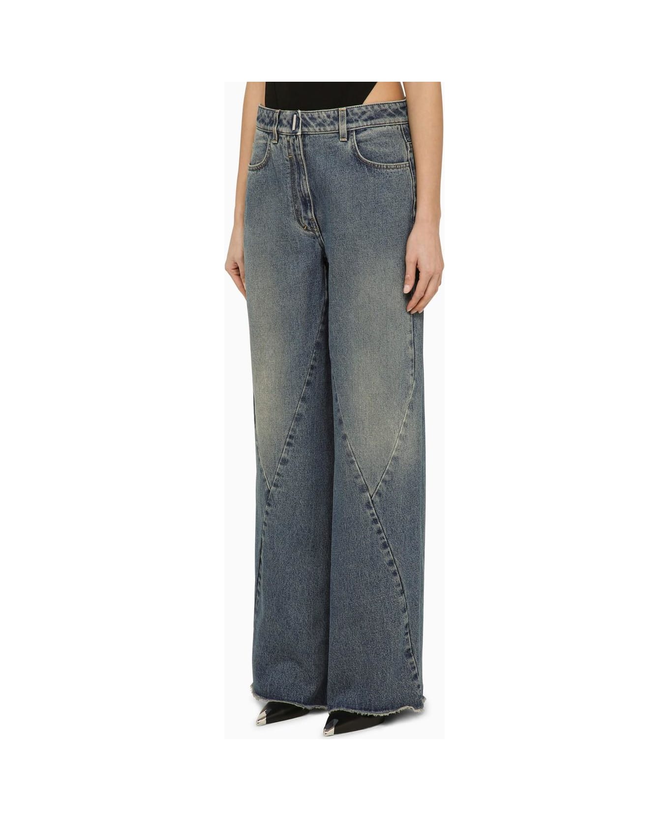 Givenchy Jeans In Blue Cotton - blue