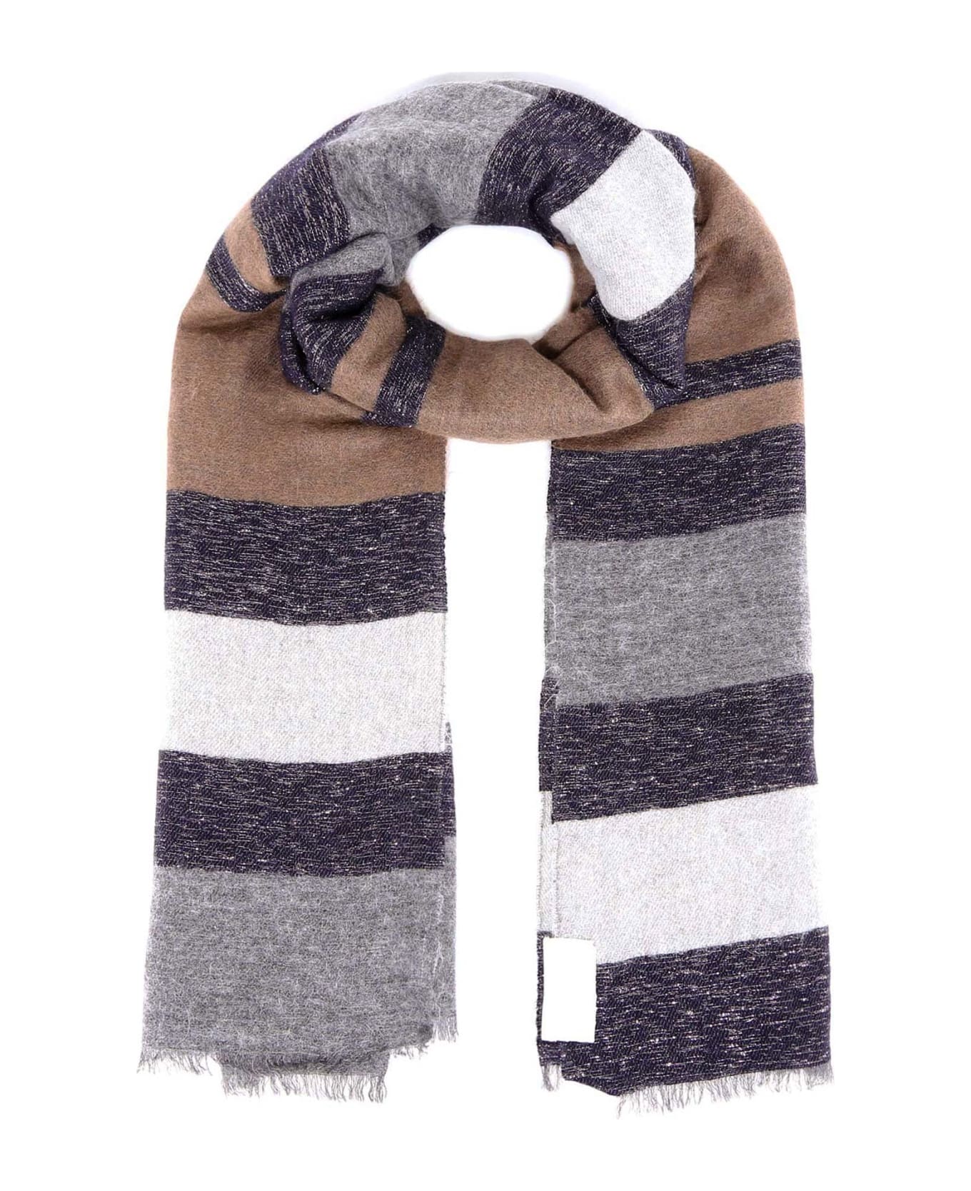Brunello Cucinelli Scarf - Grey