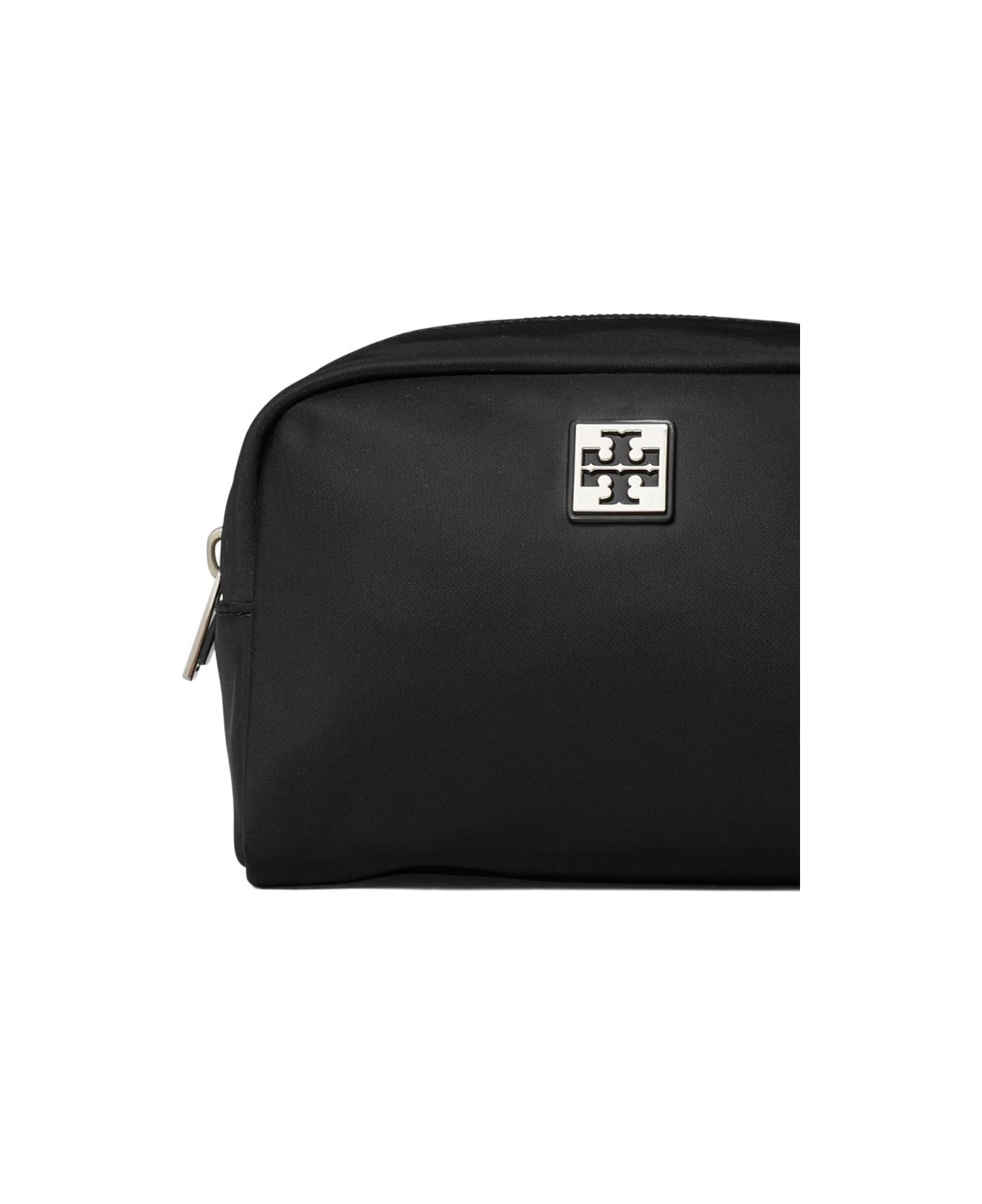 Tory Burch Virginia Nylon Cosmetic Case - Black