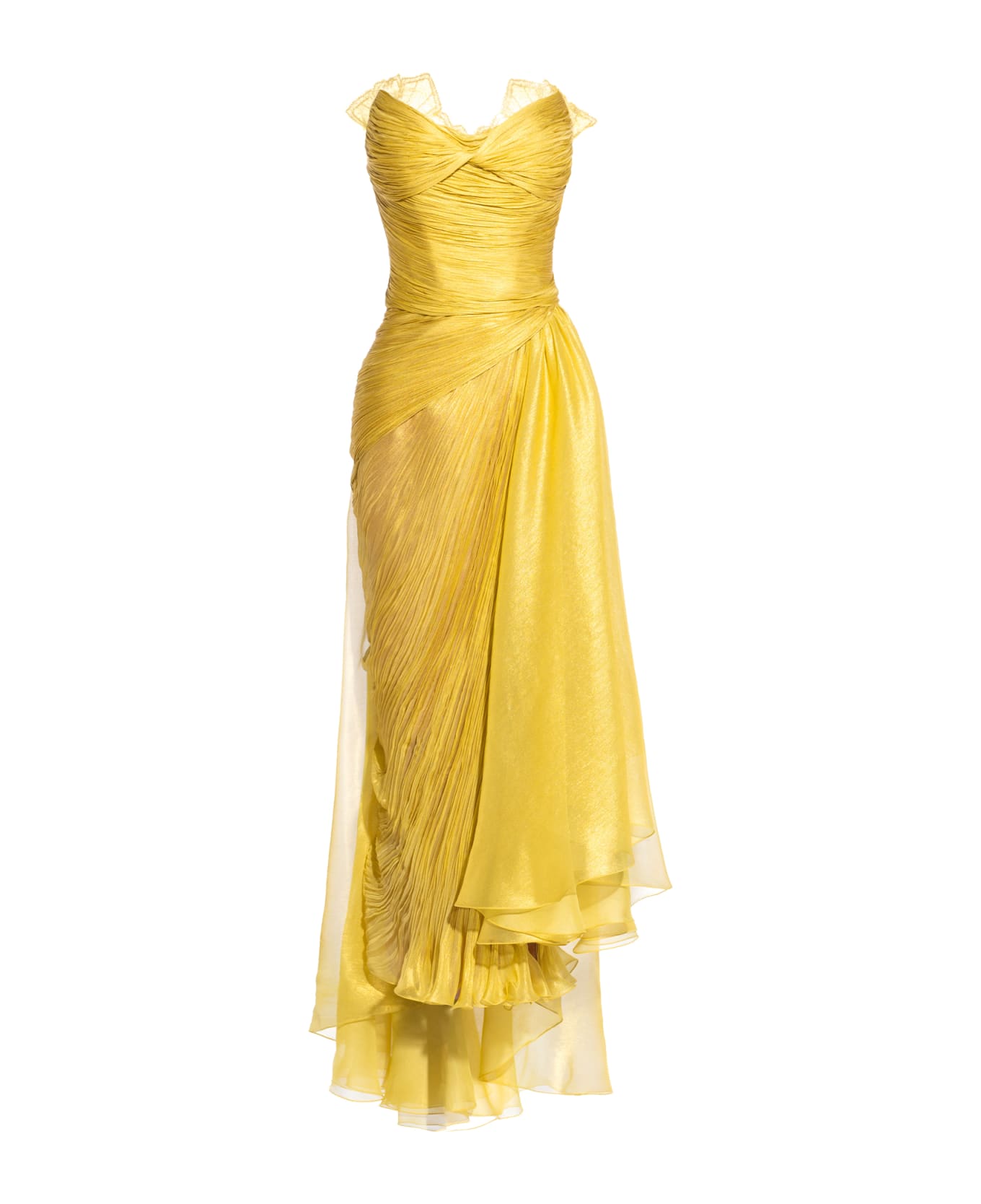 Maria Lucia Hohan Julie Dress - Yellow ワンピース＆ドレス