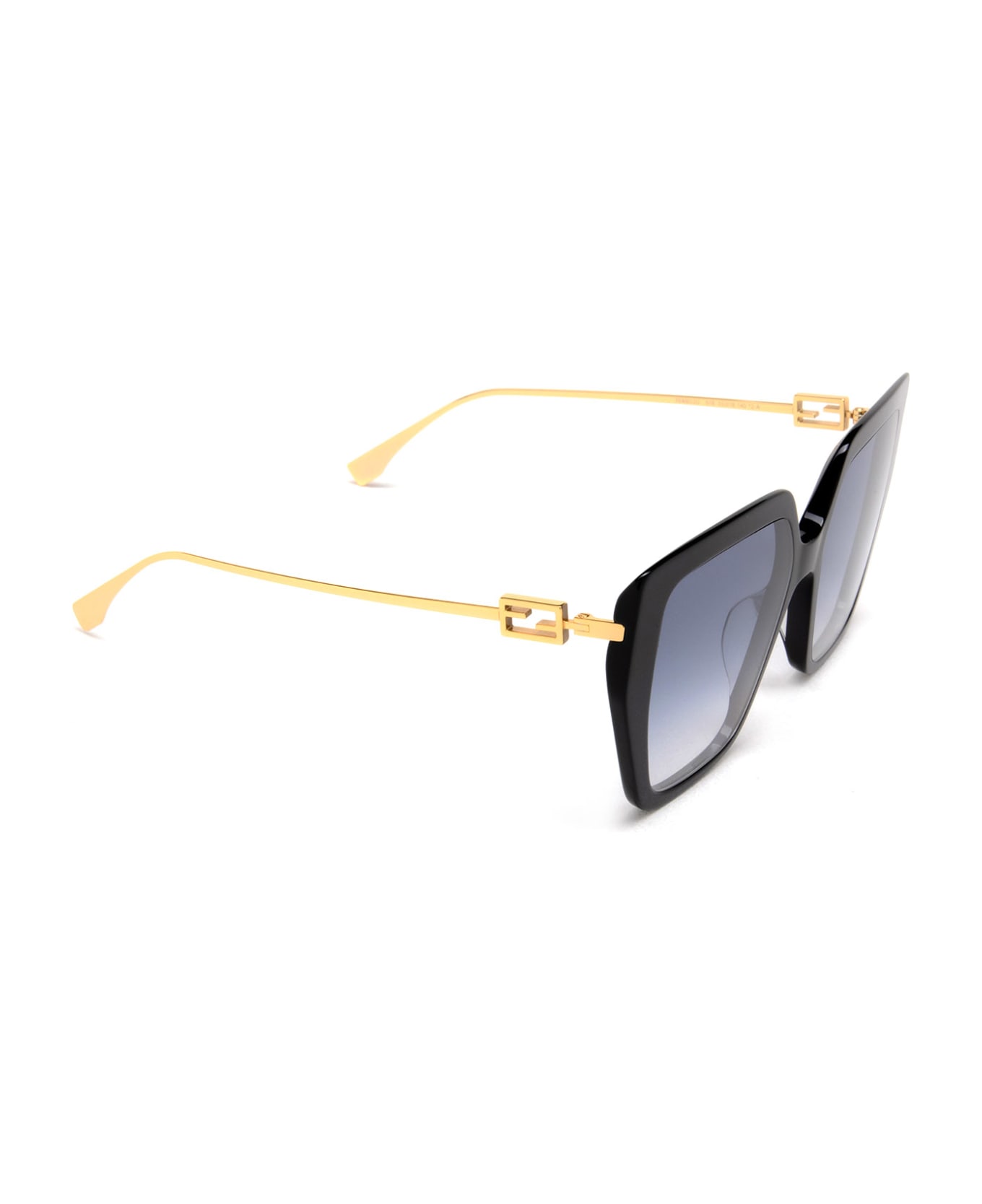 Fendi Eyewear Fe40012u Black Sunglasses - 01b