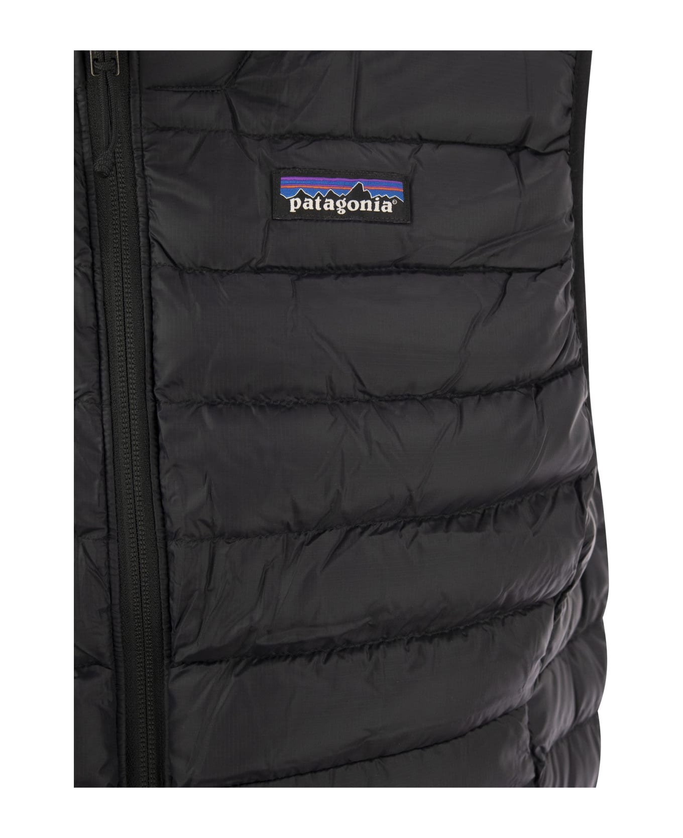 Patagonia Waistcoat With Down Filling - Blk ベスト