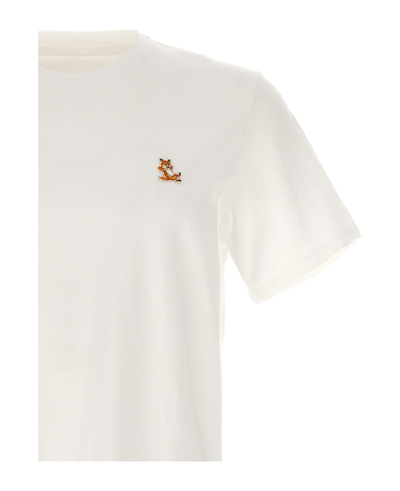 Maison Kitsuné 'chillax Fox' T-shirt - White