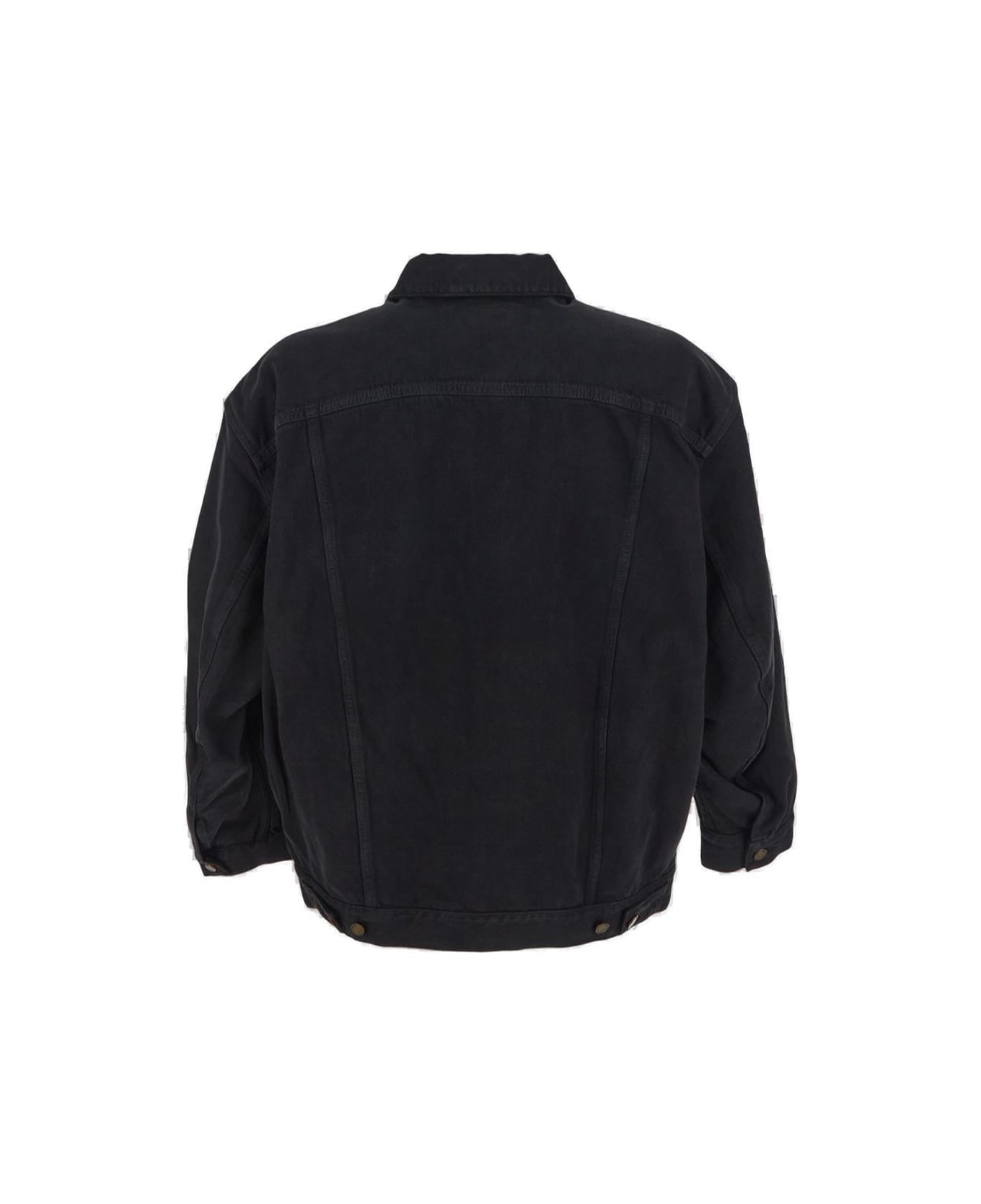 Saint Laurent Oversized Long-sleeved Jacket