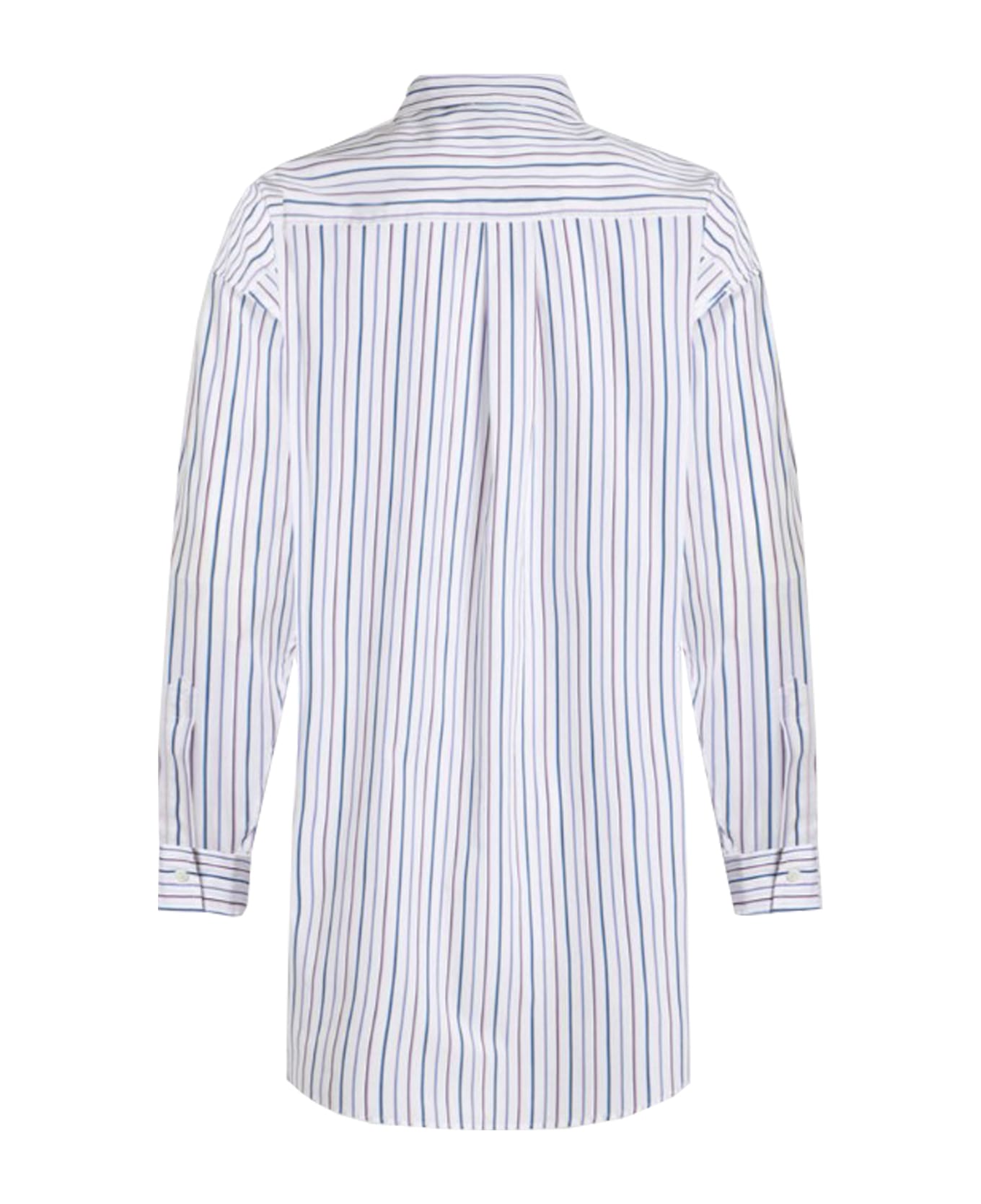 Etro Pinstripe Long Shirt - C