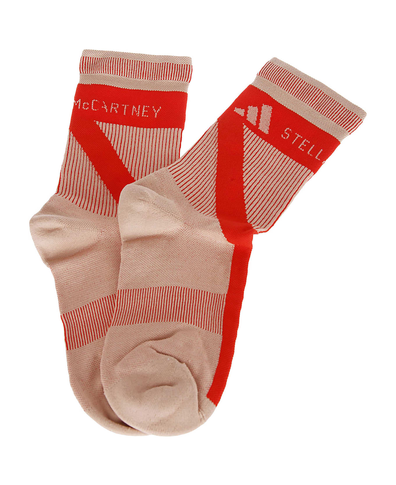 Adidas by Stella McCartney #n# Crew Socks - SALMOND/ACTIVE RED