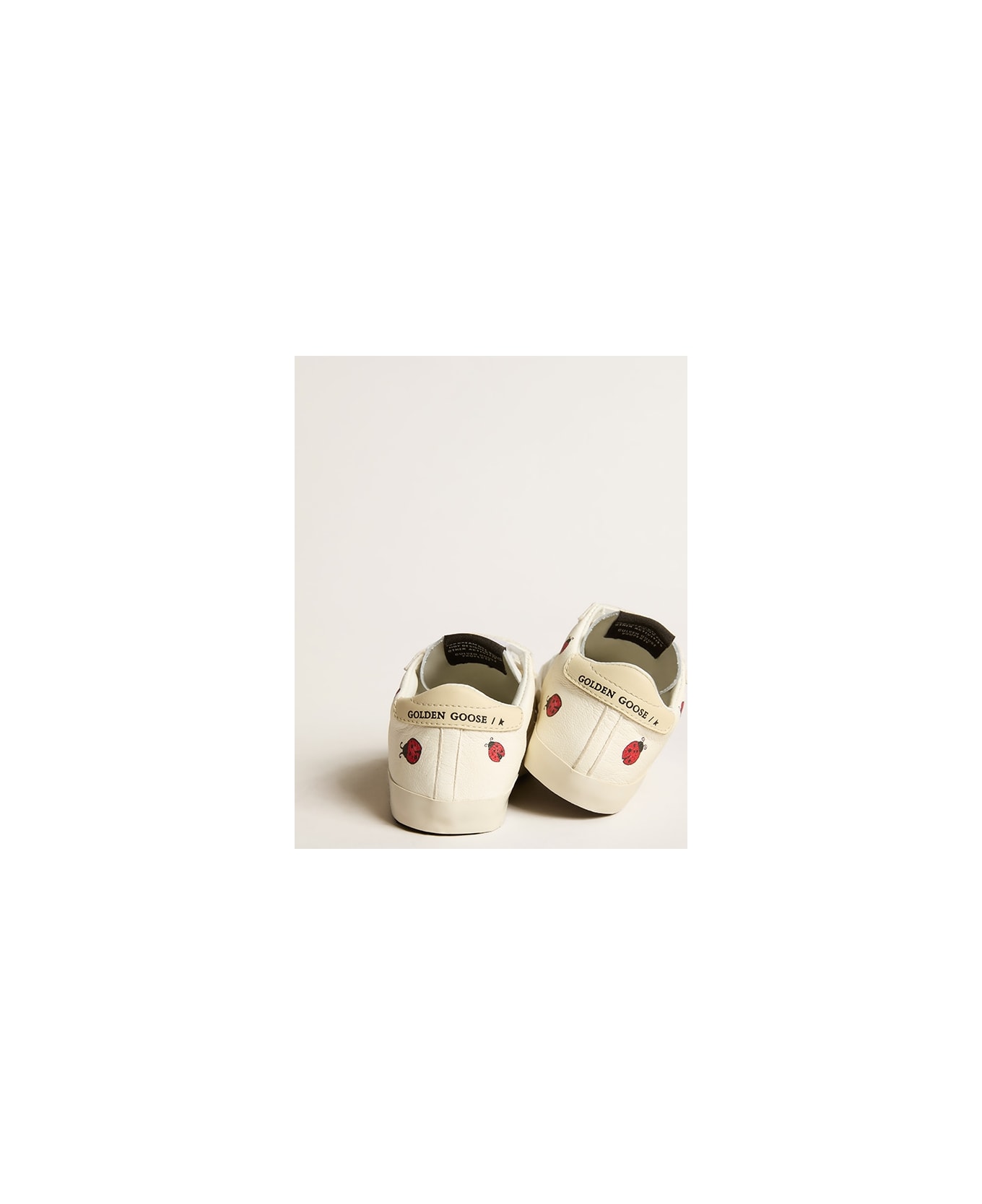 Golden Goose Baby School Sneakers - White