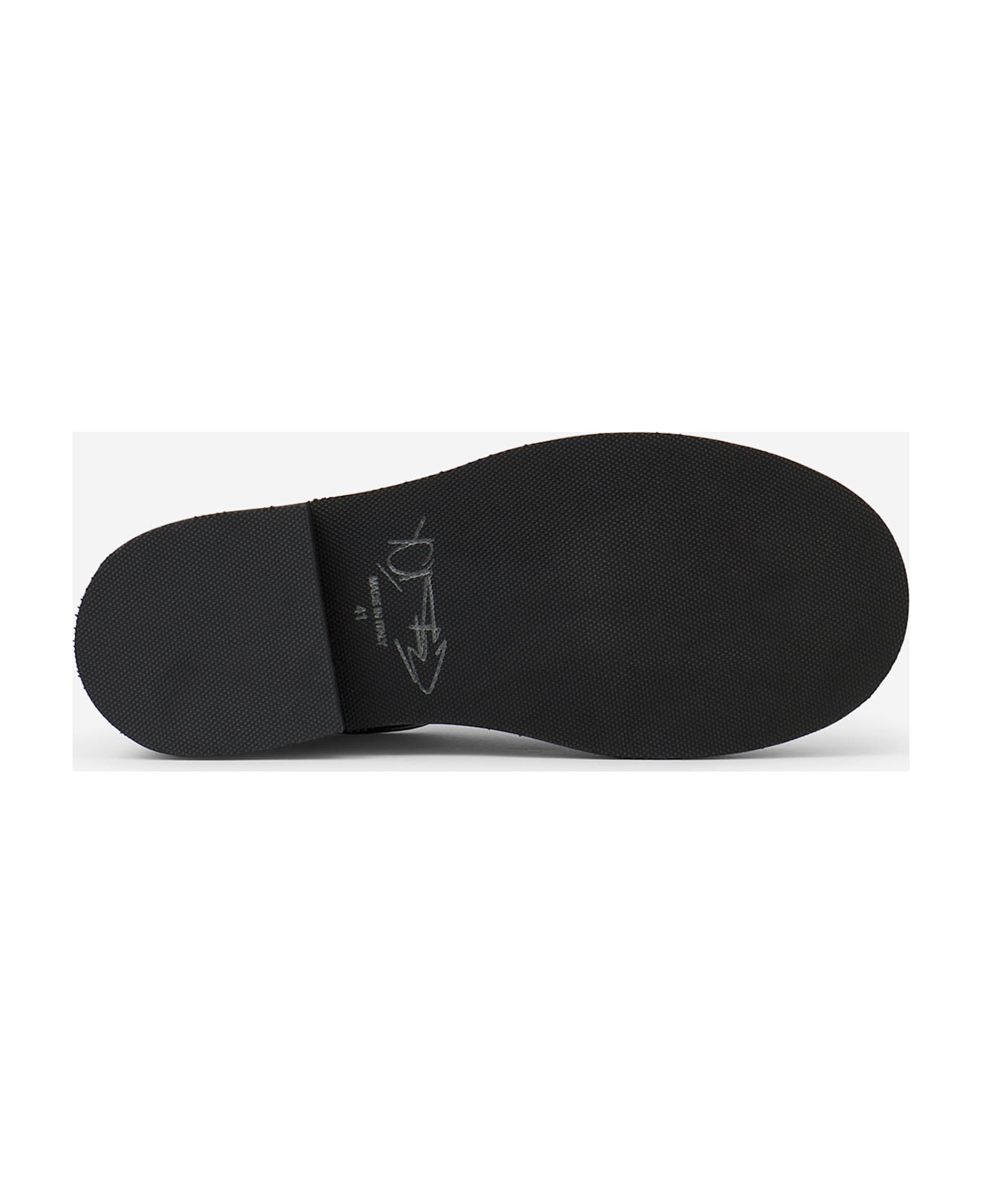 GR10K Asphalt Derby Lace Up Shoes - black