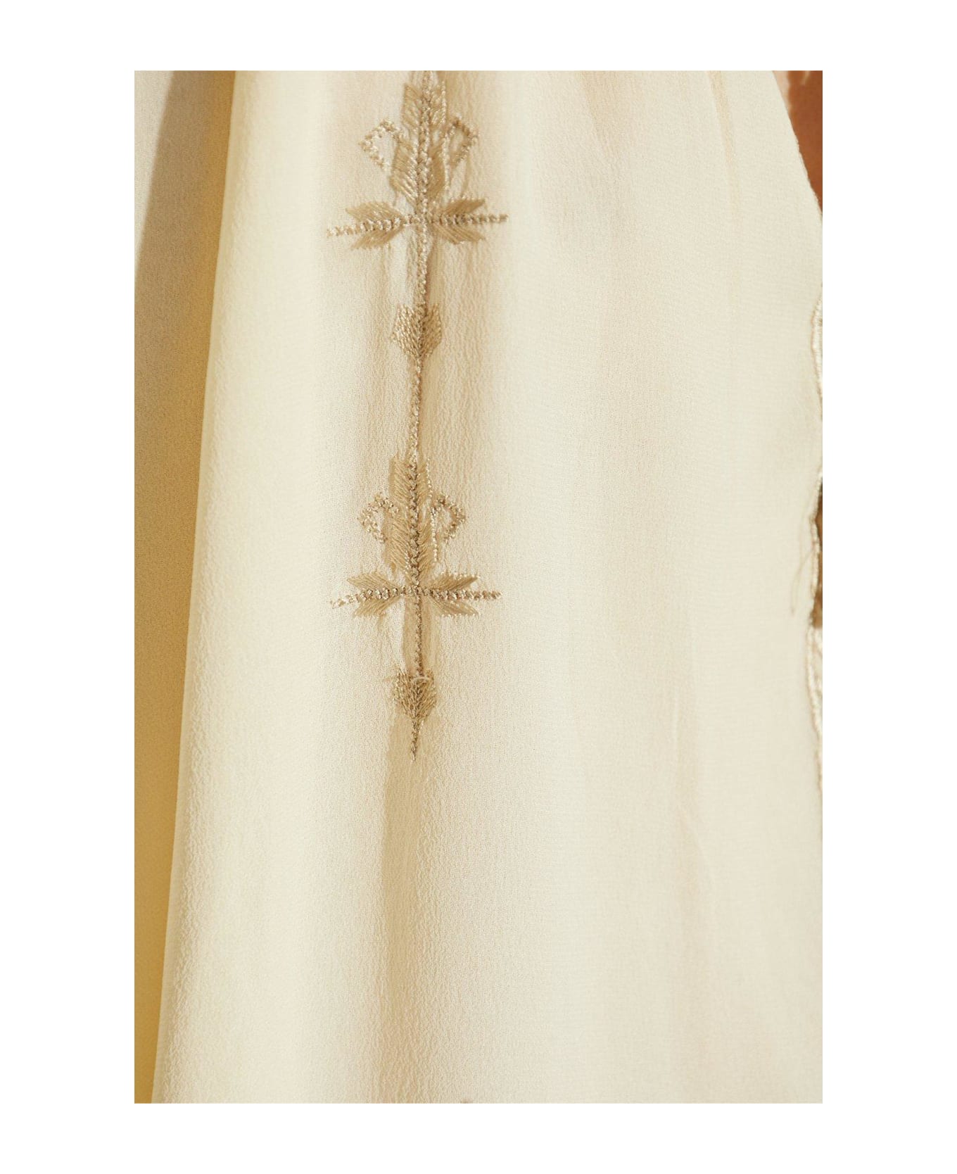 Isabel Marant Oris Long-sleeved Top - beige