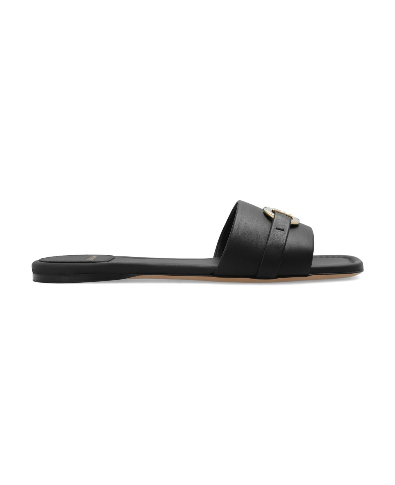 Ferragamo 'leah' Slides - Black