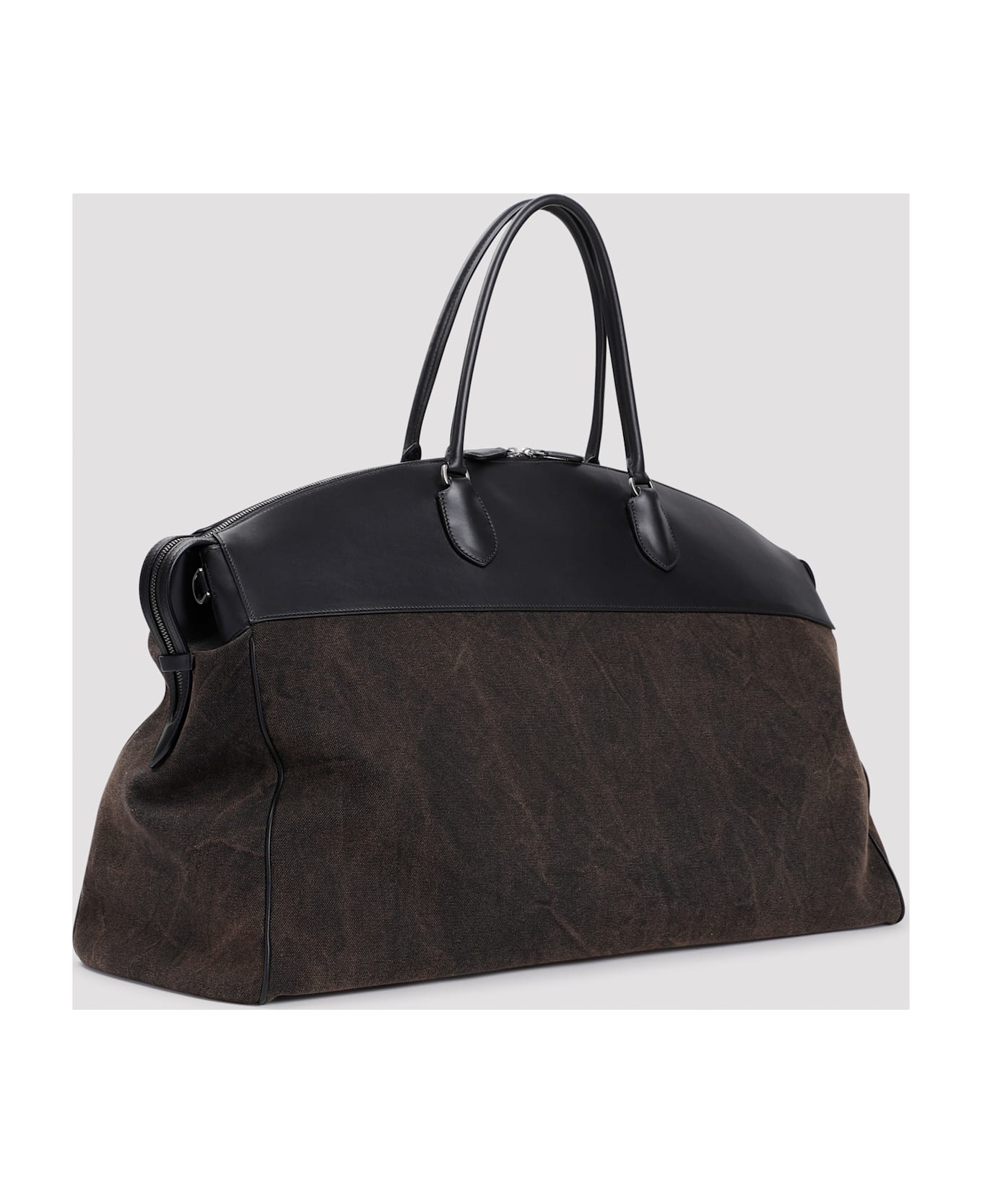 The Row Xl George Bag - Bblcs Black Black Ans