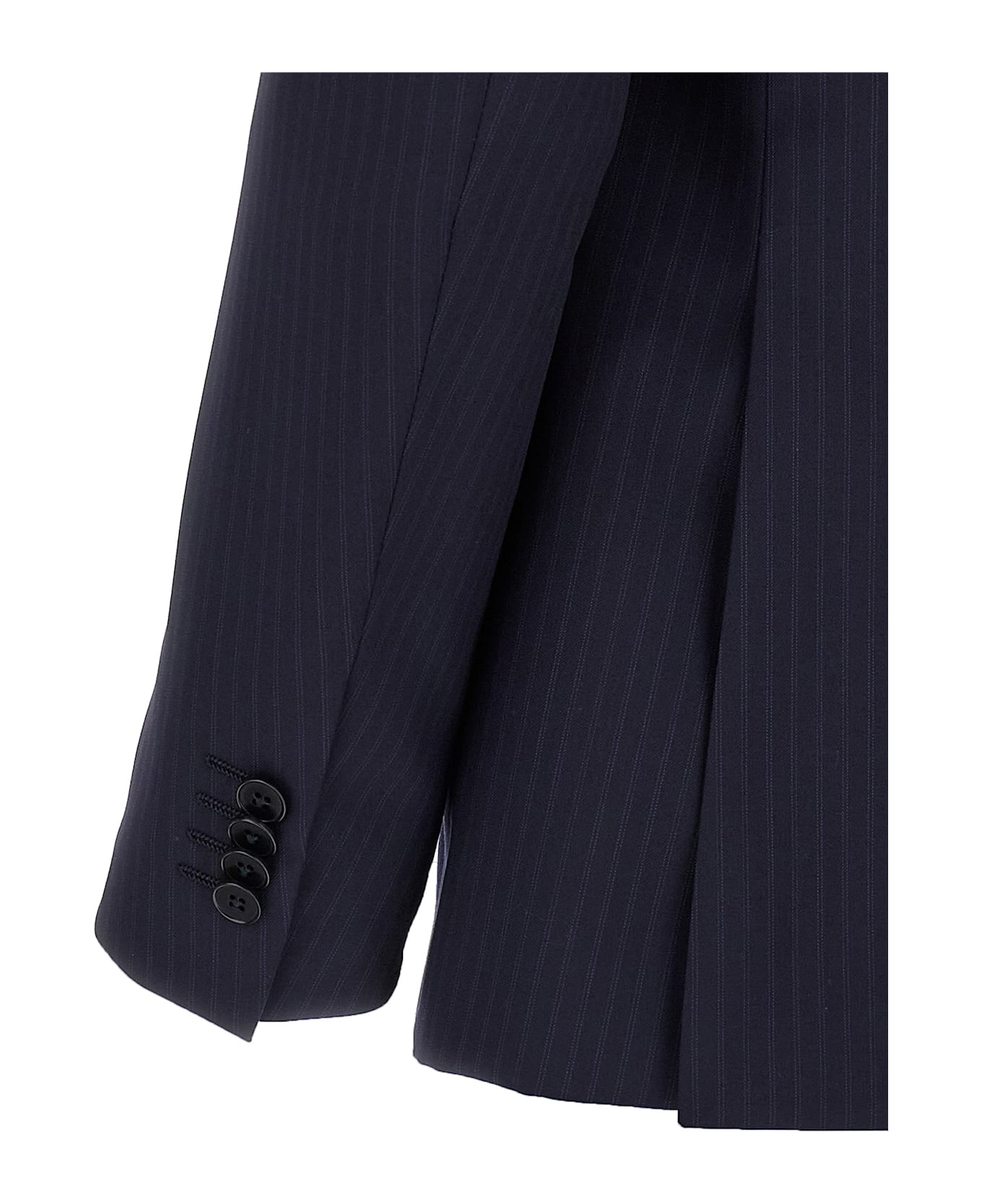 Zegna Wool Dress One Hundred And Twenty Thousand - Blue