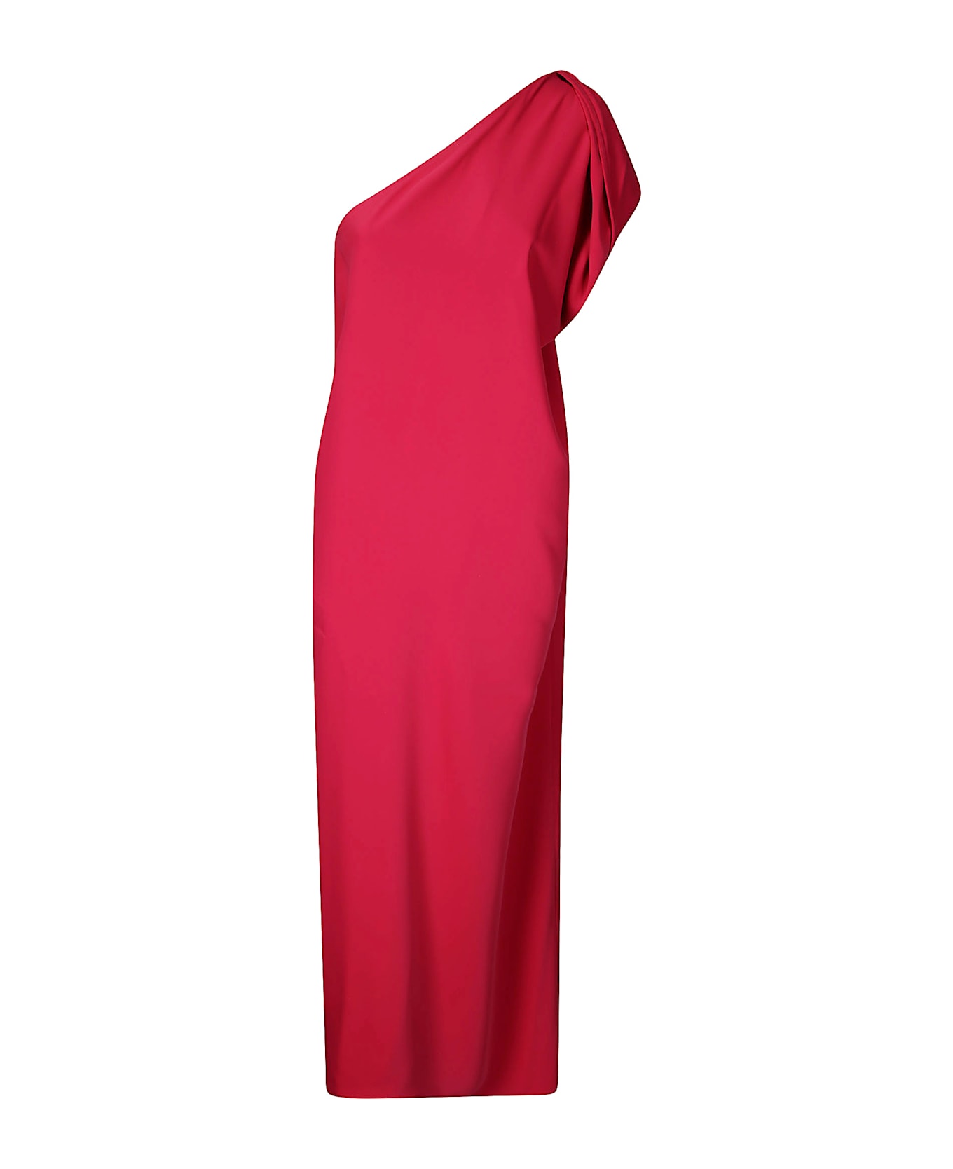 Parosh Long Dress - DARK RED
