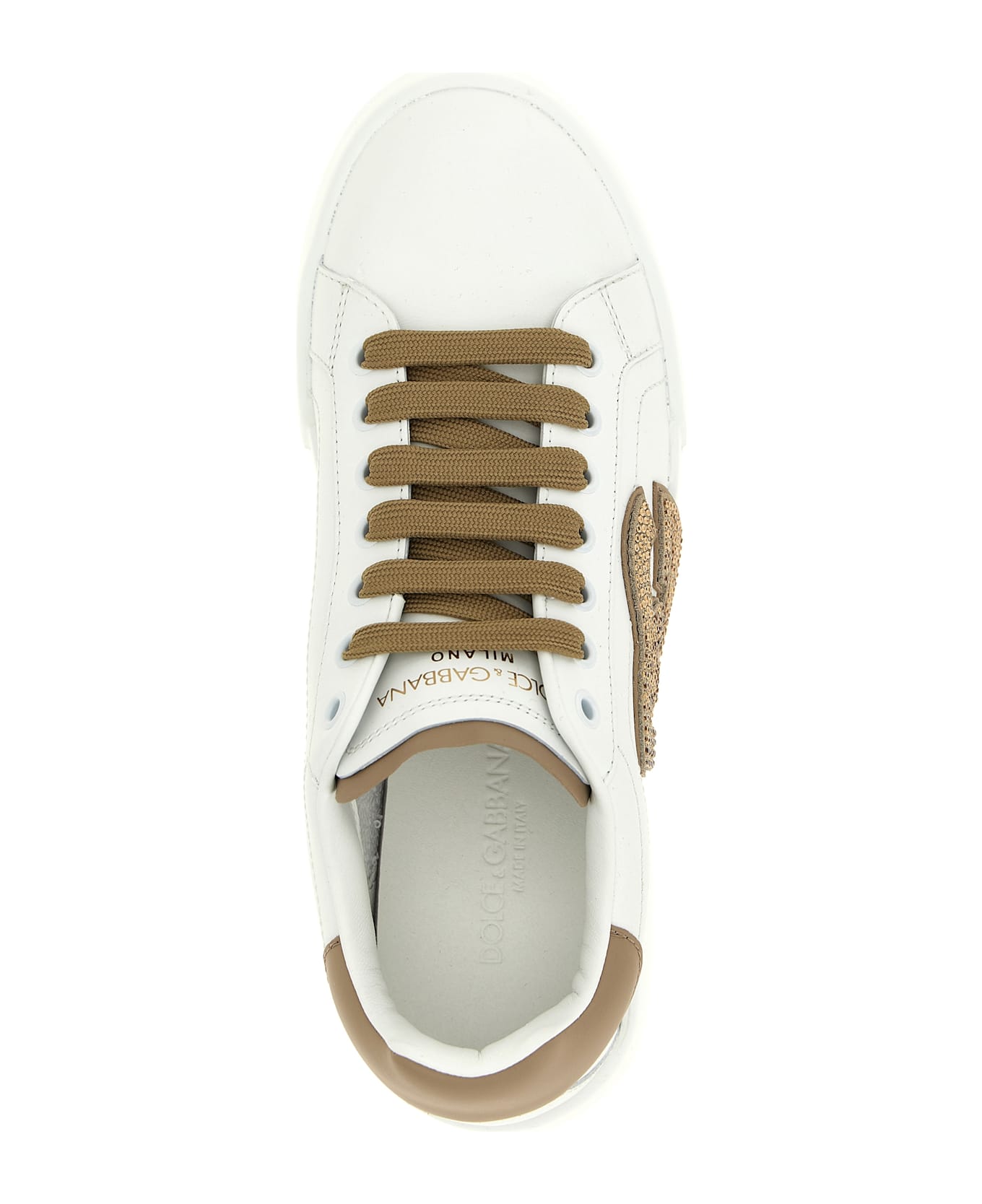 Dolce & Gabbana 'portofino' Sneakers - Beige