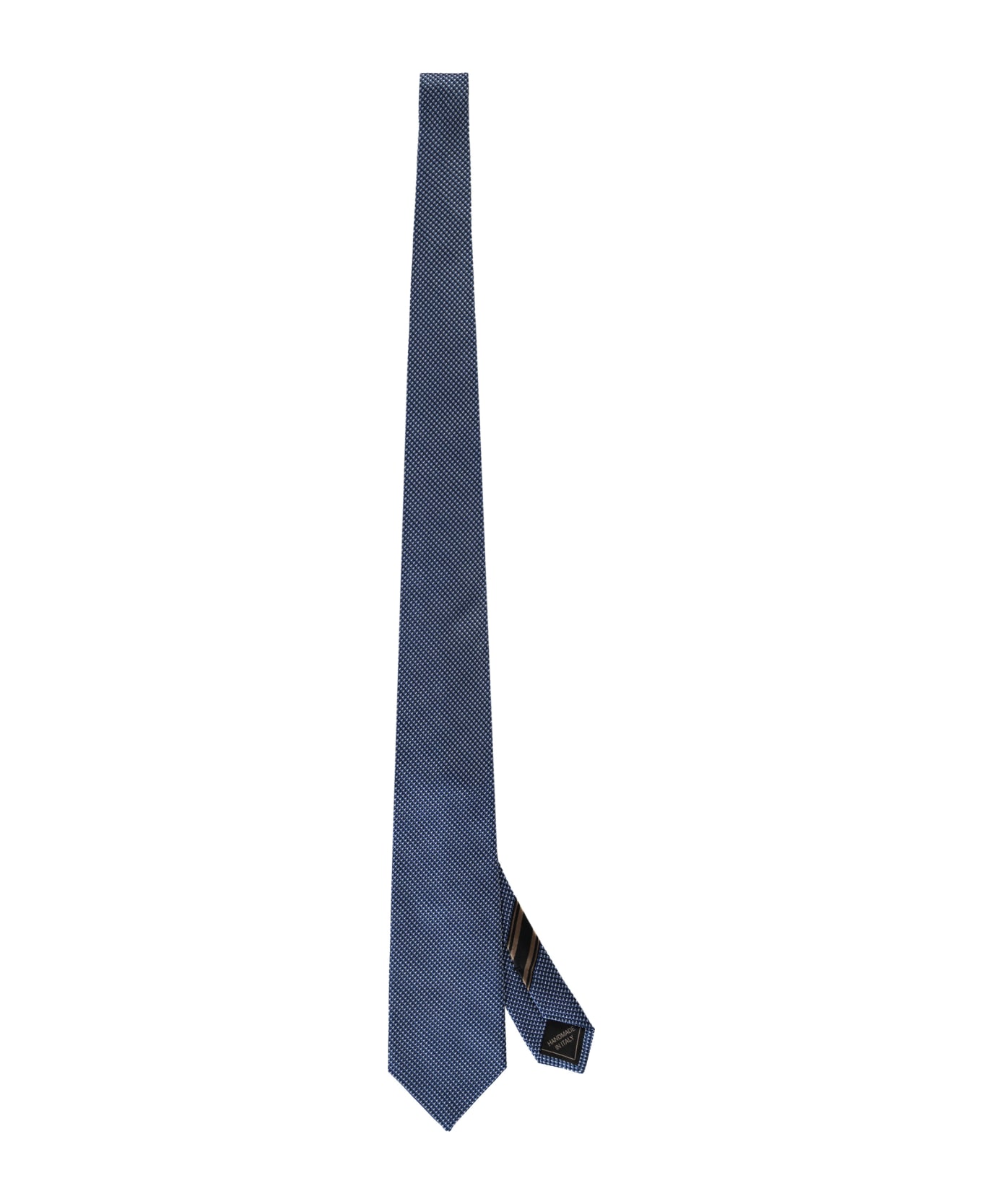 Brioni Silk Tie - blue