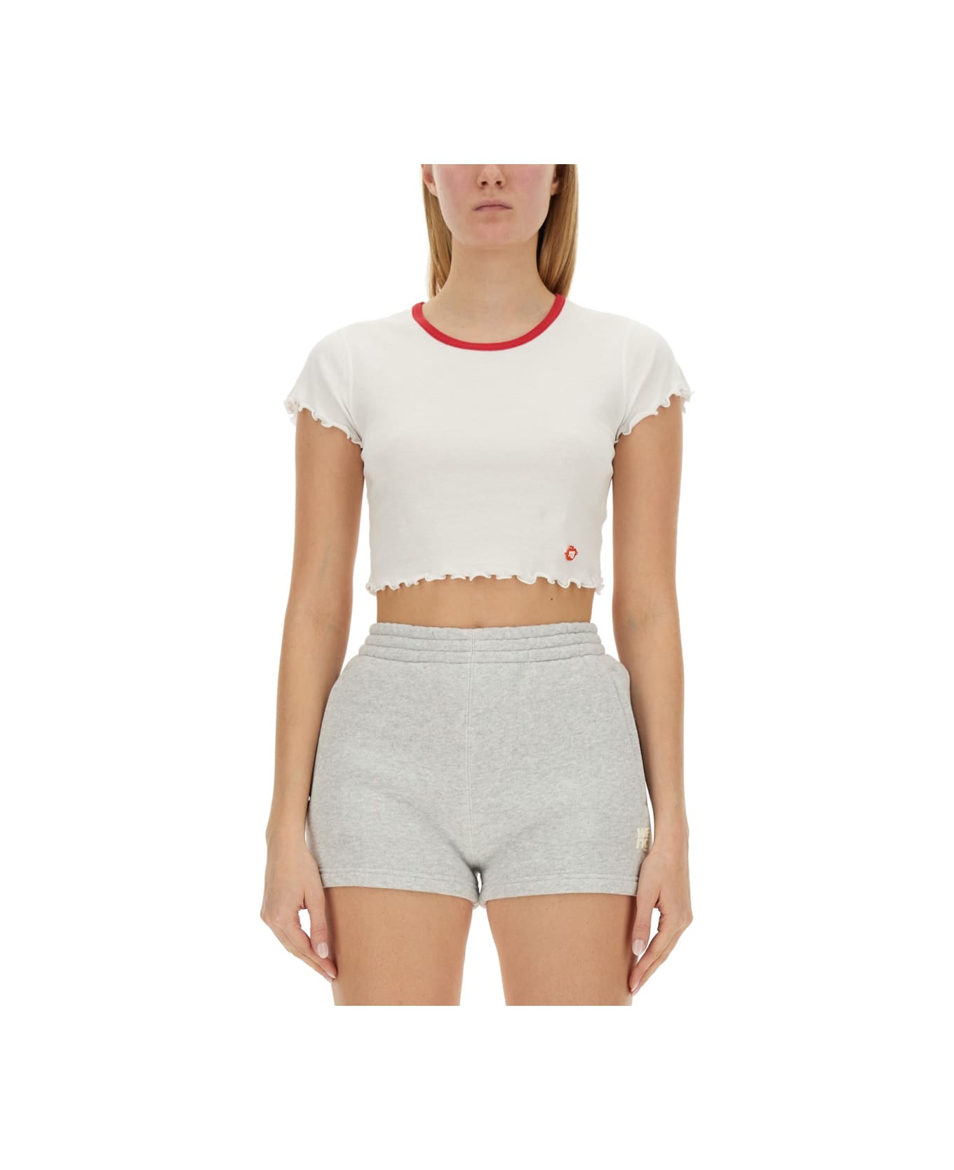 T by Alexander Wang T-shirt With Logo - WHITE