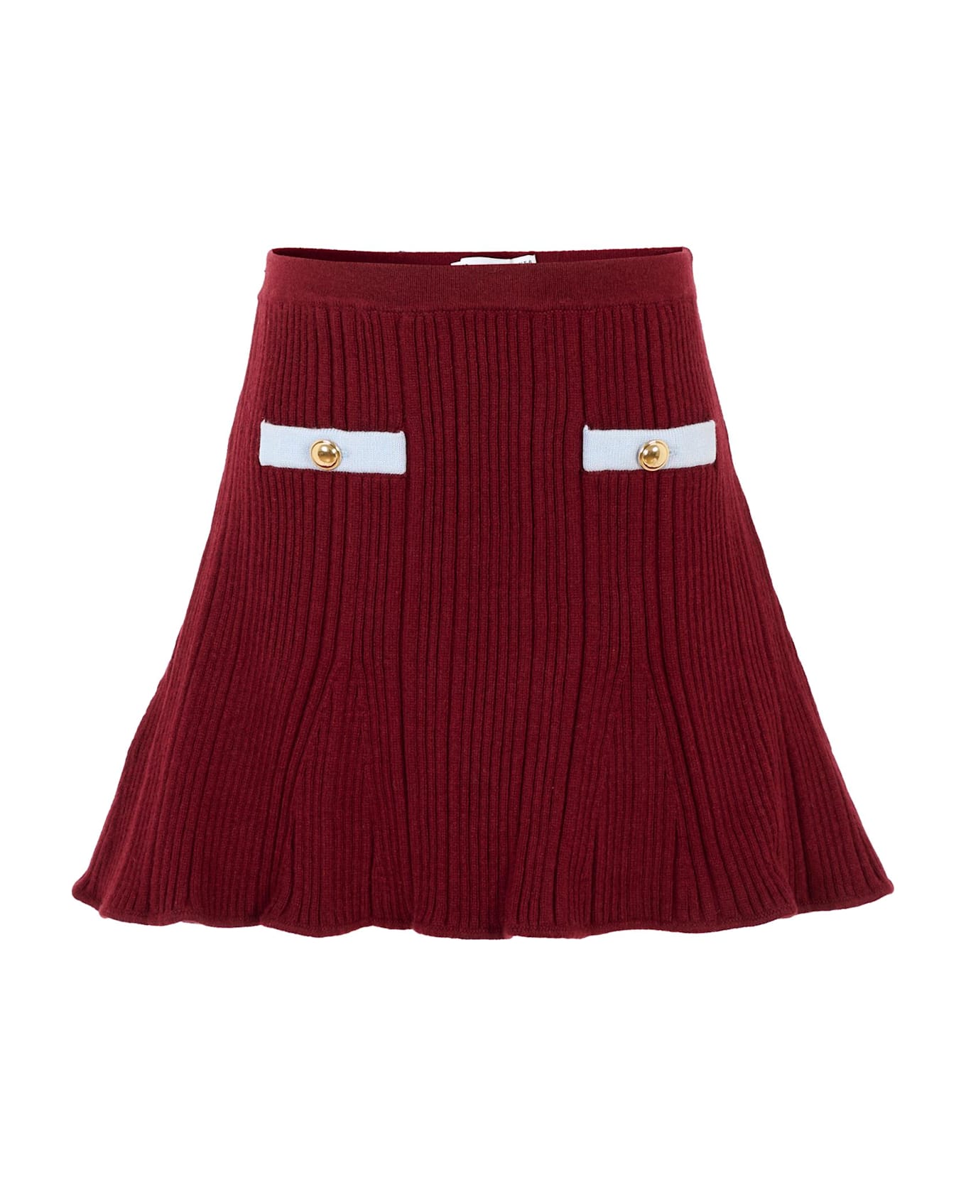 self-portrait Burgundy Skirt For Girl - Bordeaux
