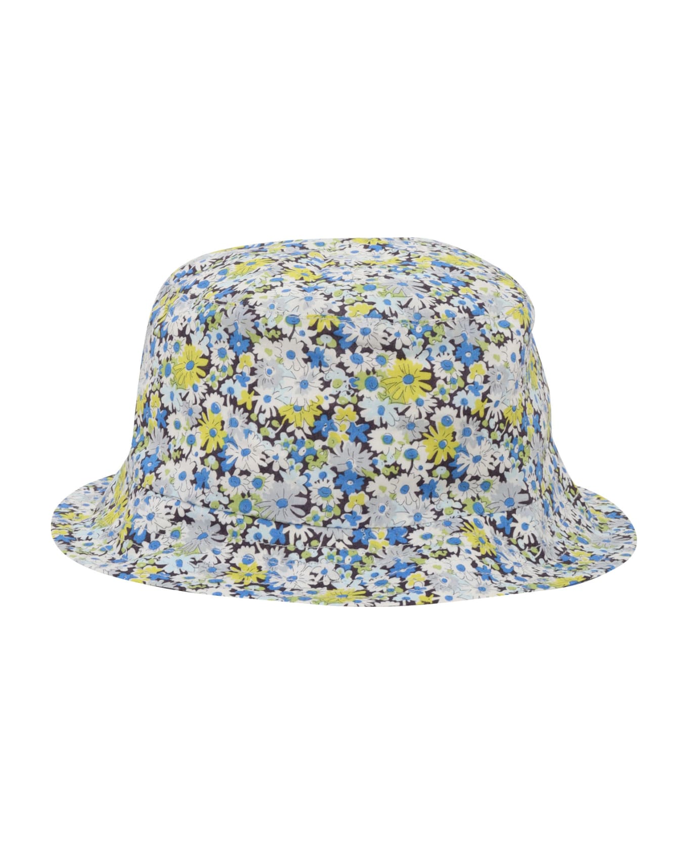 Bonpoint Floral Bucket Hat - BLUE