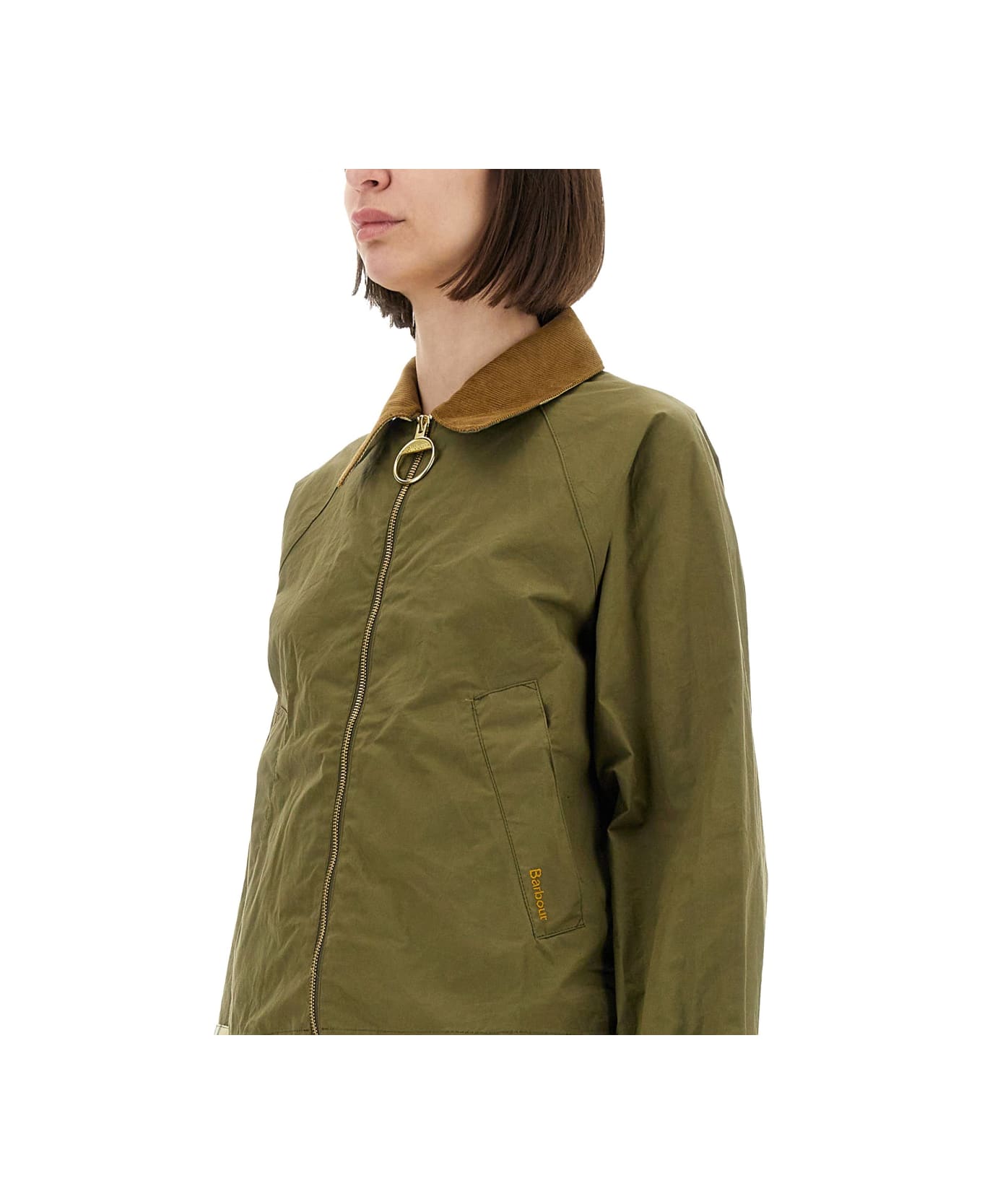 Barbour Rain Jacket 
catlin
 - GREEN