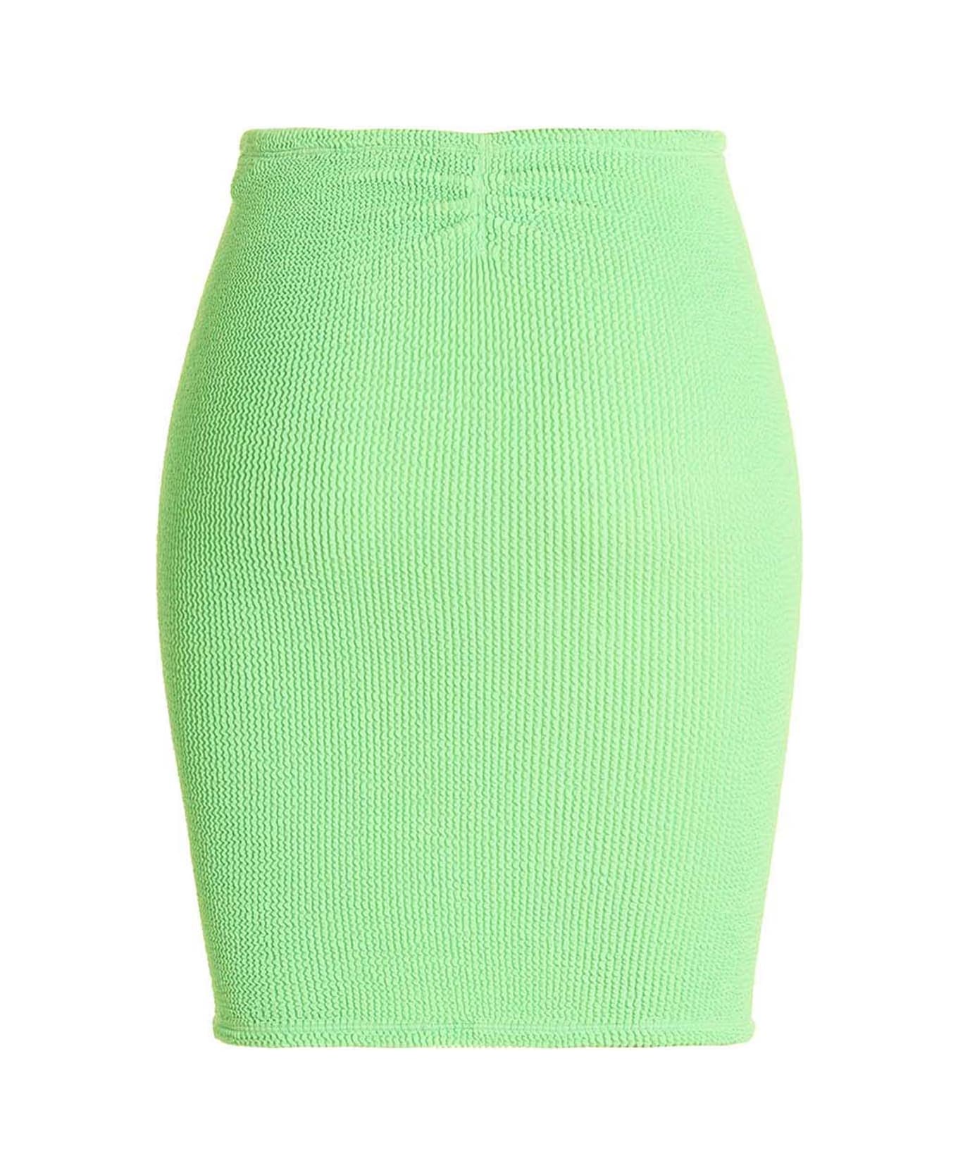 Lido Miniskirt - Lime