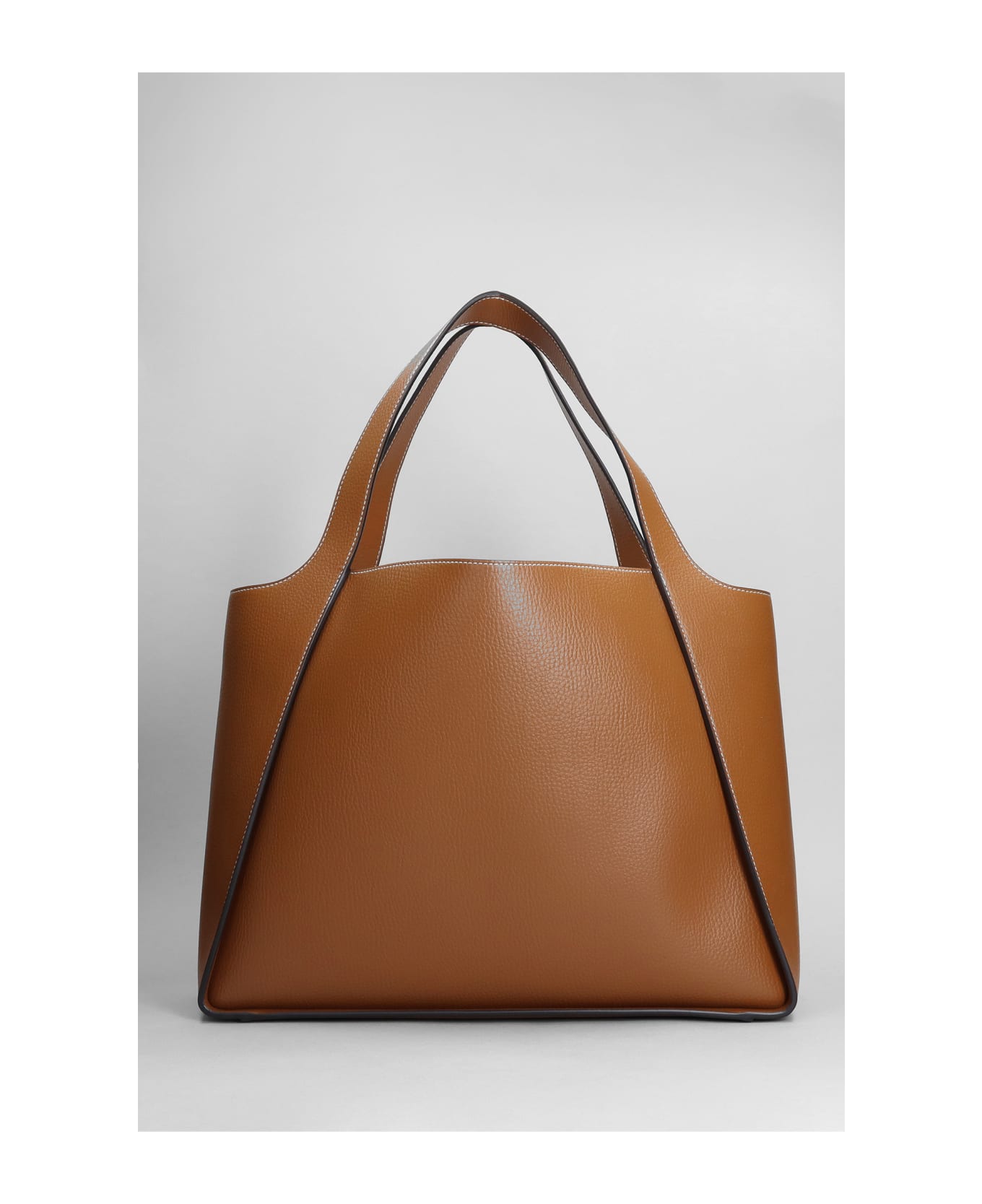Stella McCartney Tote In Leather Color Polyamide - leather color