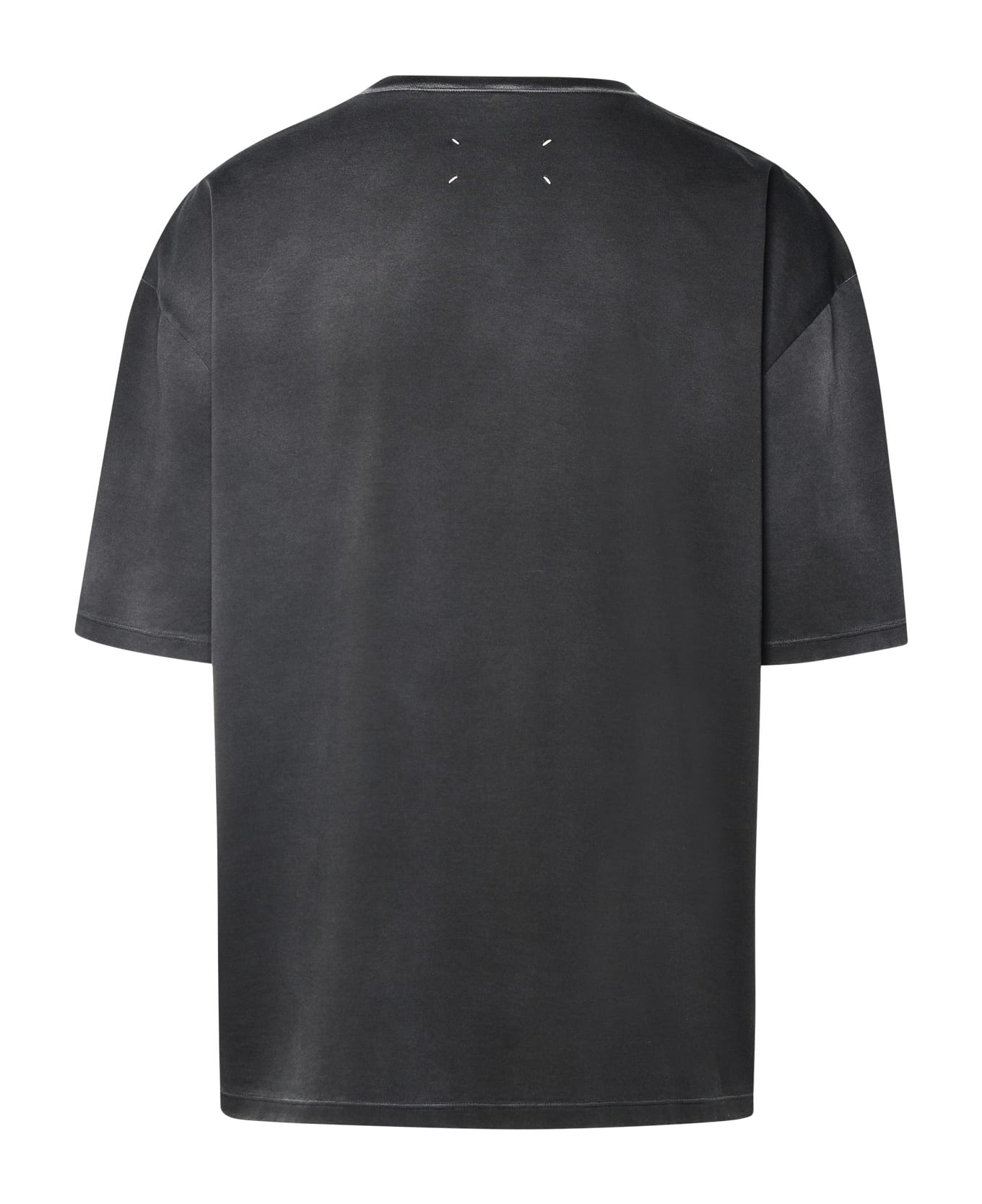 Maison Margiela Black Cotton T-shirt - Black