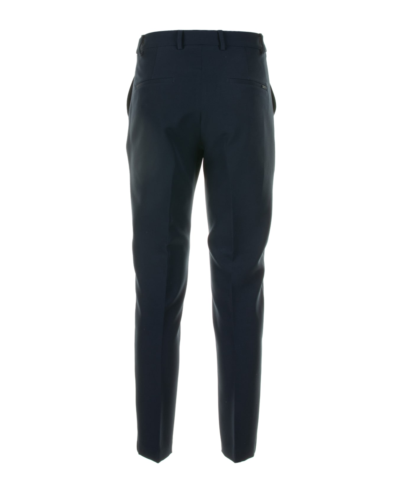 Seventy Blue Trousers In Technical Fabric - Blu ボトムス