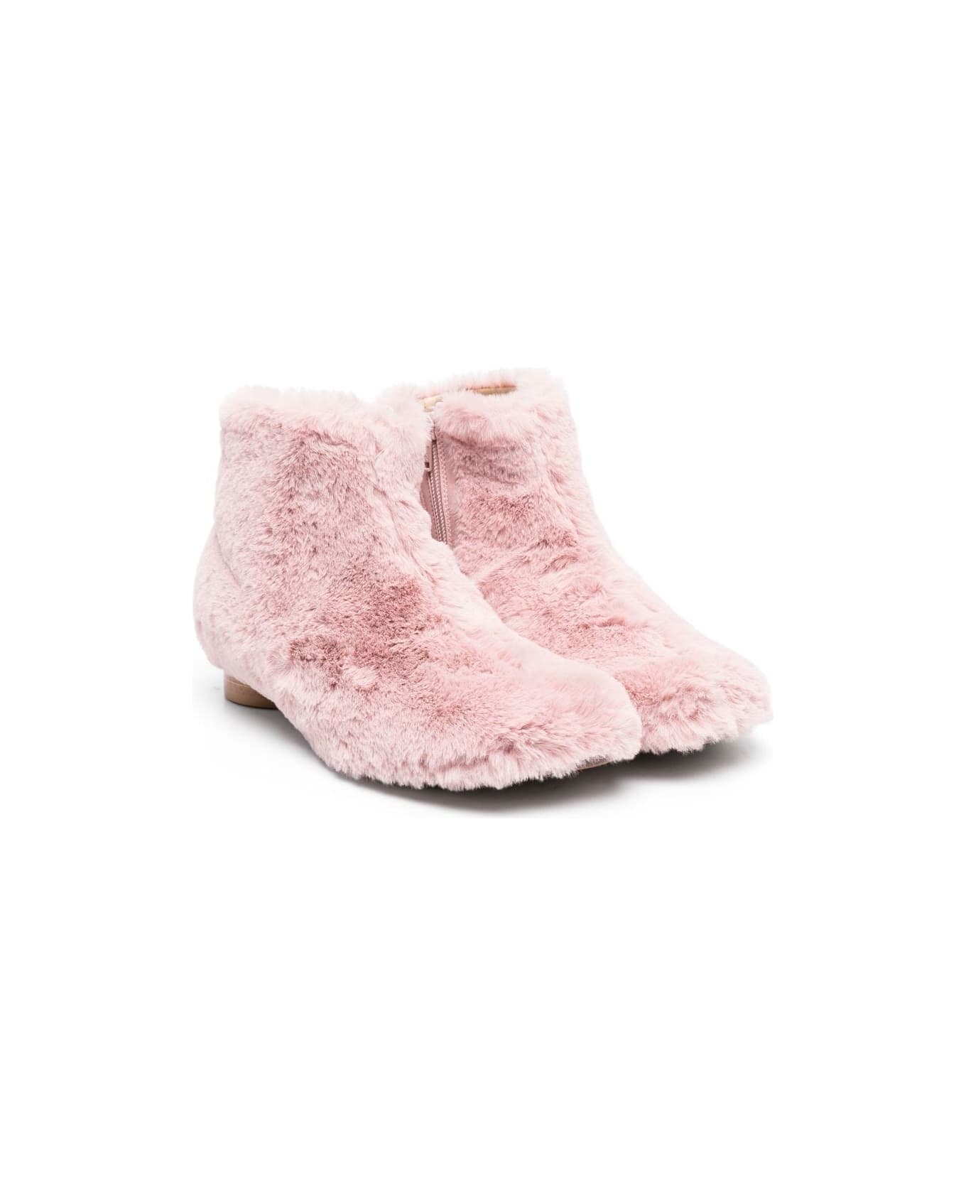 MM6 Maison Margiela Pink Ankle Boots - Pink