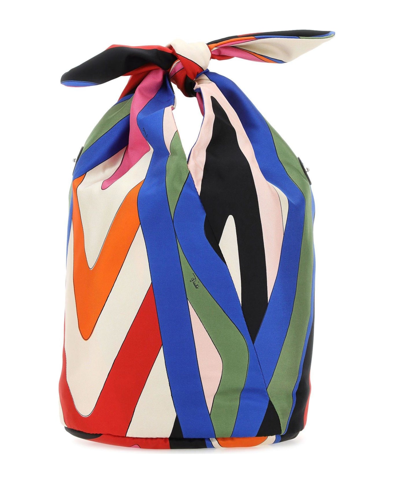 Pucci Printed Silk Lido Bucket Bag | italist