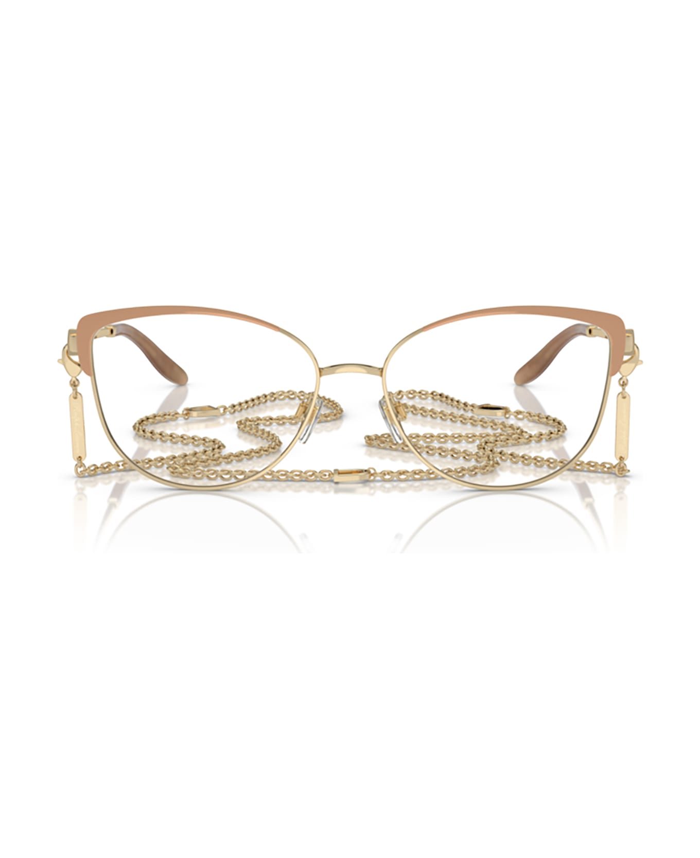 Ralph Lauren Rl5123 Nude / Pale Gold Glasses - Nude / Pale Gold アイウェア