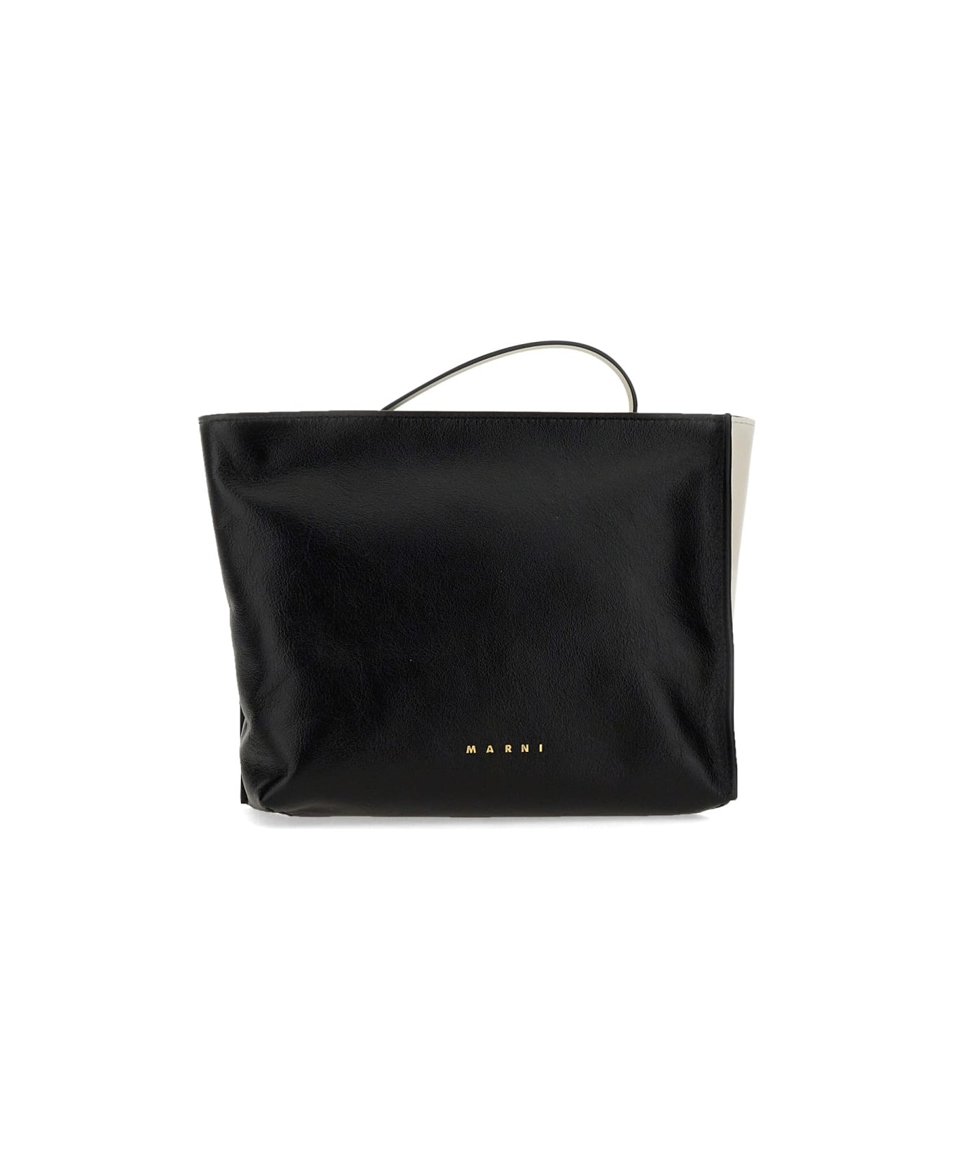 Marni Soft Museum Clutch Bag - BLACK クラッチバッグ
