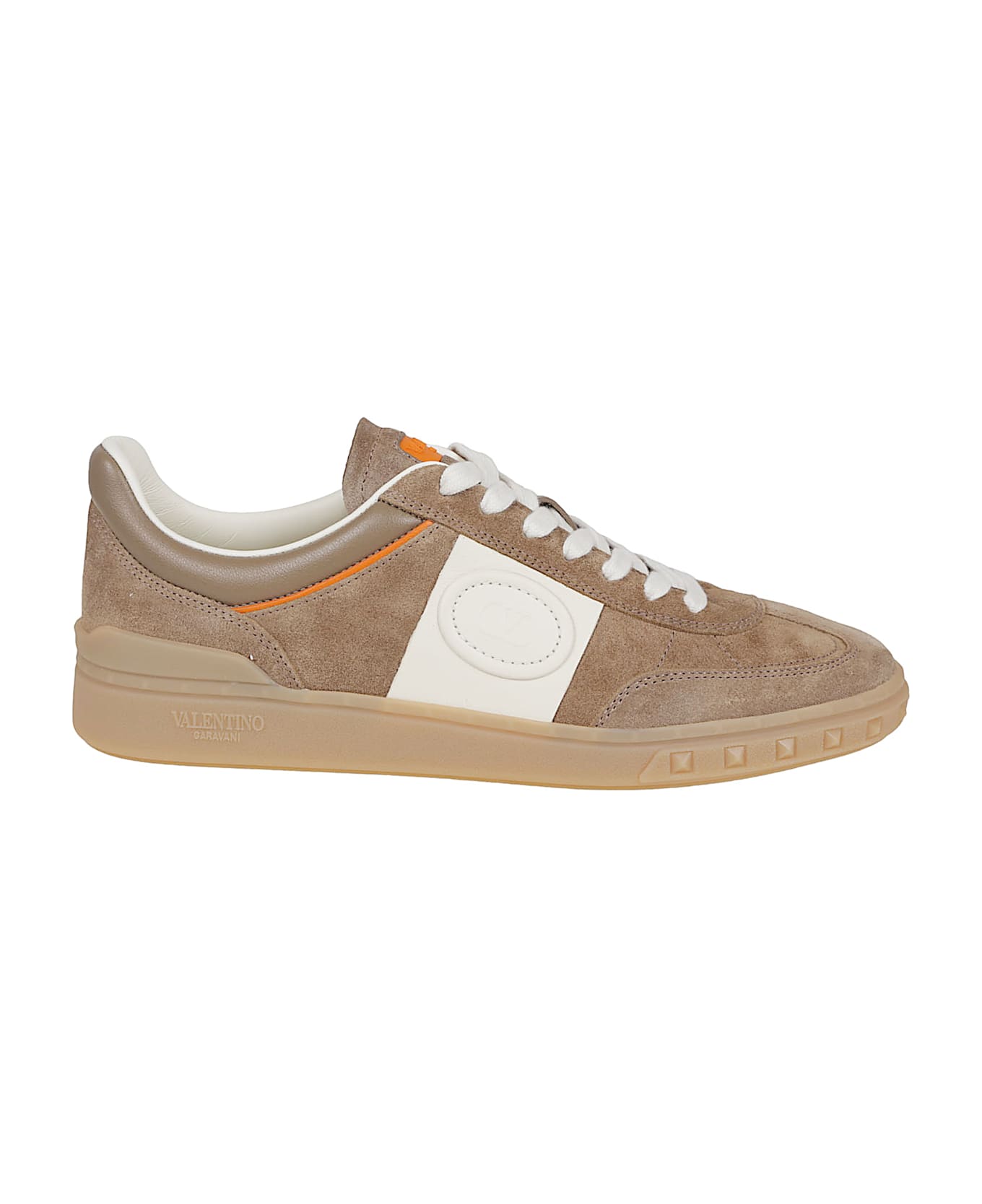 Valentino Garavani Sneaker Upvillage - Bsb Dark Khaki Ivory Pumpkin