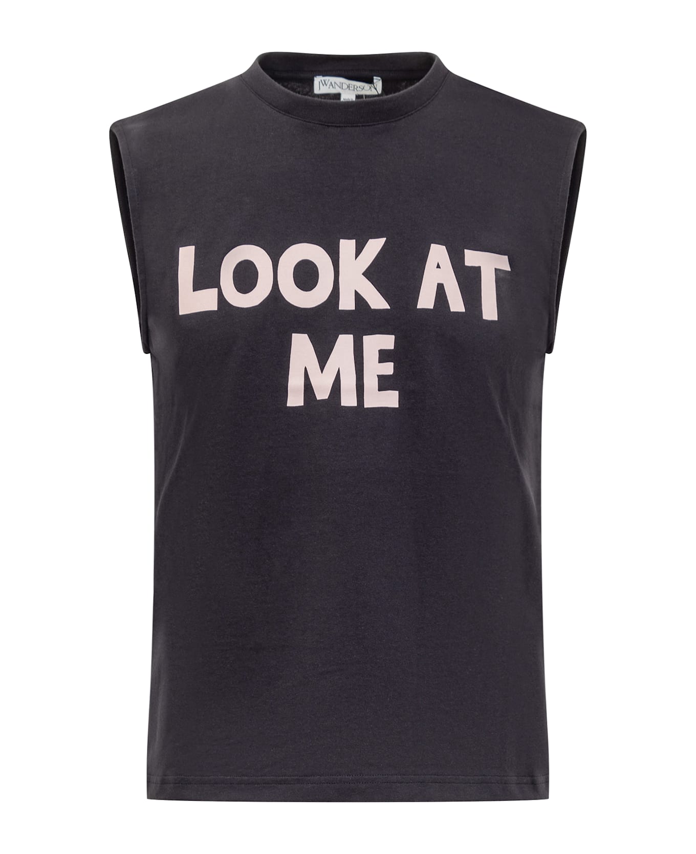 J.W. Anderson 'look At Me' Printed Tank Top - DARK NAVY
