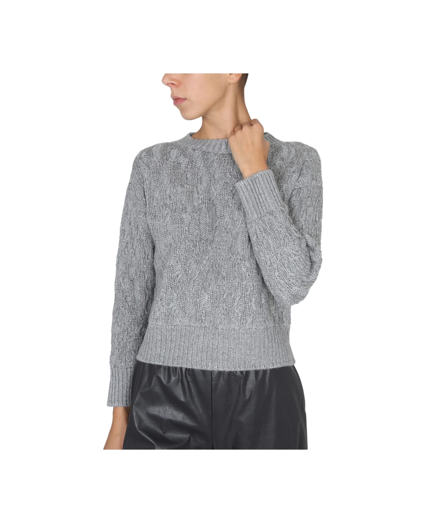 Fabiana Filippi Virgin Wool Sweater - GREY
