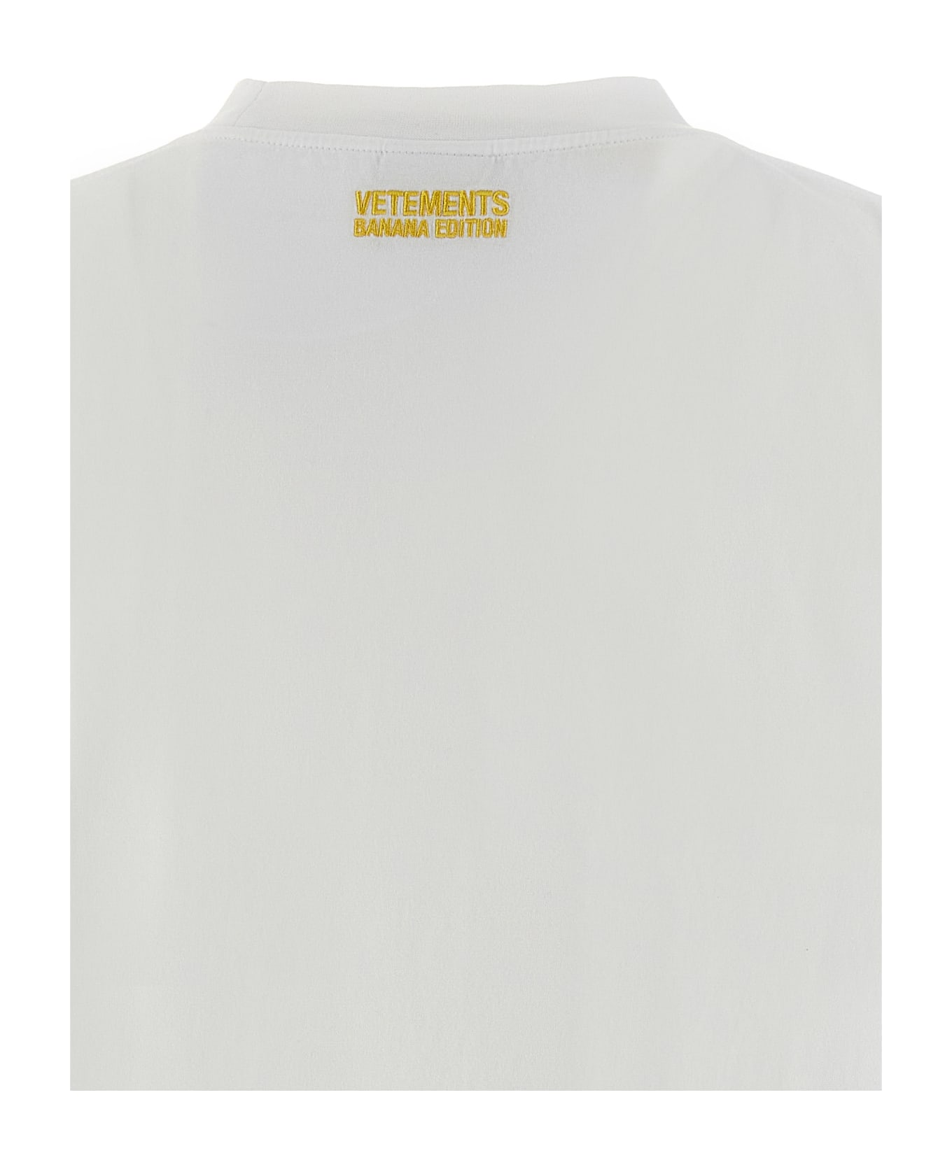 VETEMENTS 'banana' T-shirt - White