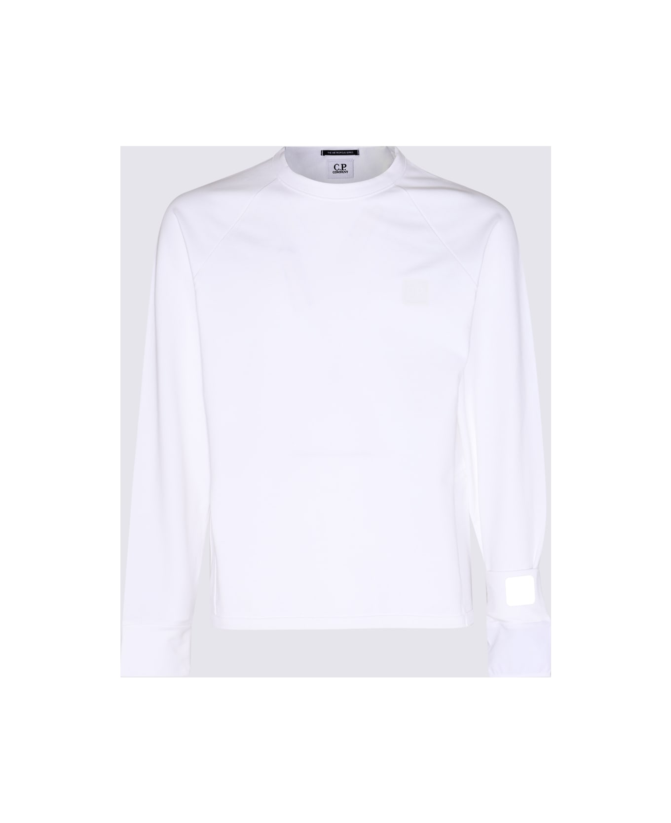 C.P. Company White Cotton T-shirt - White ニットウェア