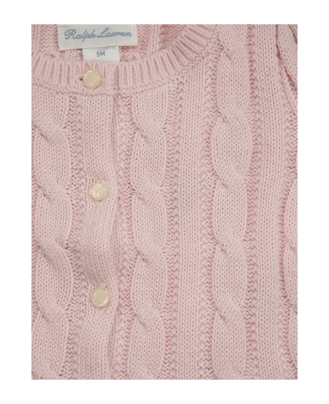 Polo Ralph Lauren Cable-knit Cardigan - Pink