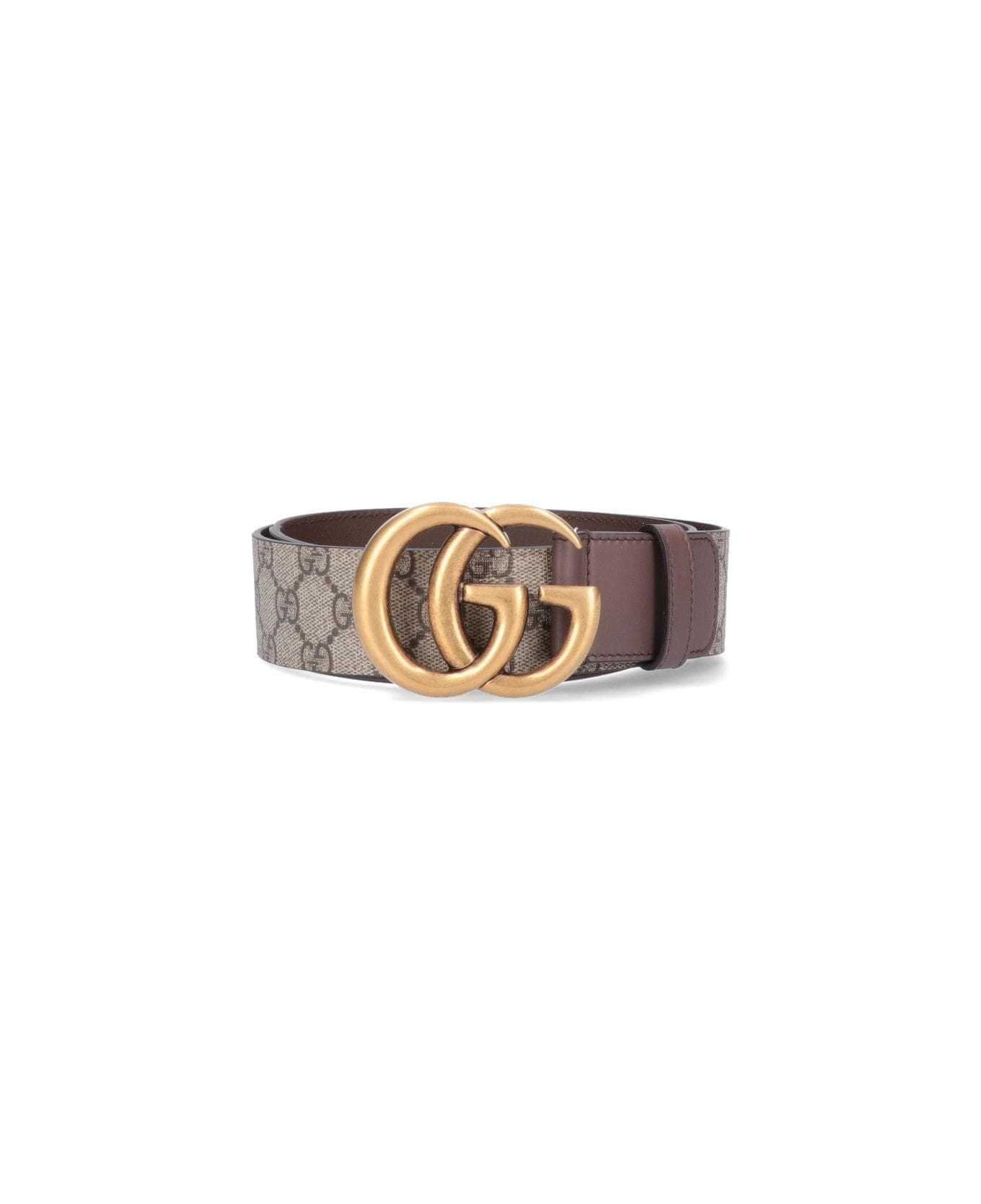 Gucci 'gg' Pattern Belt