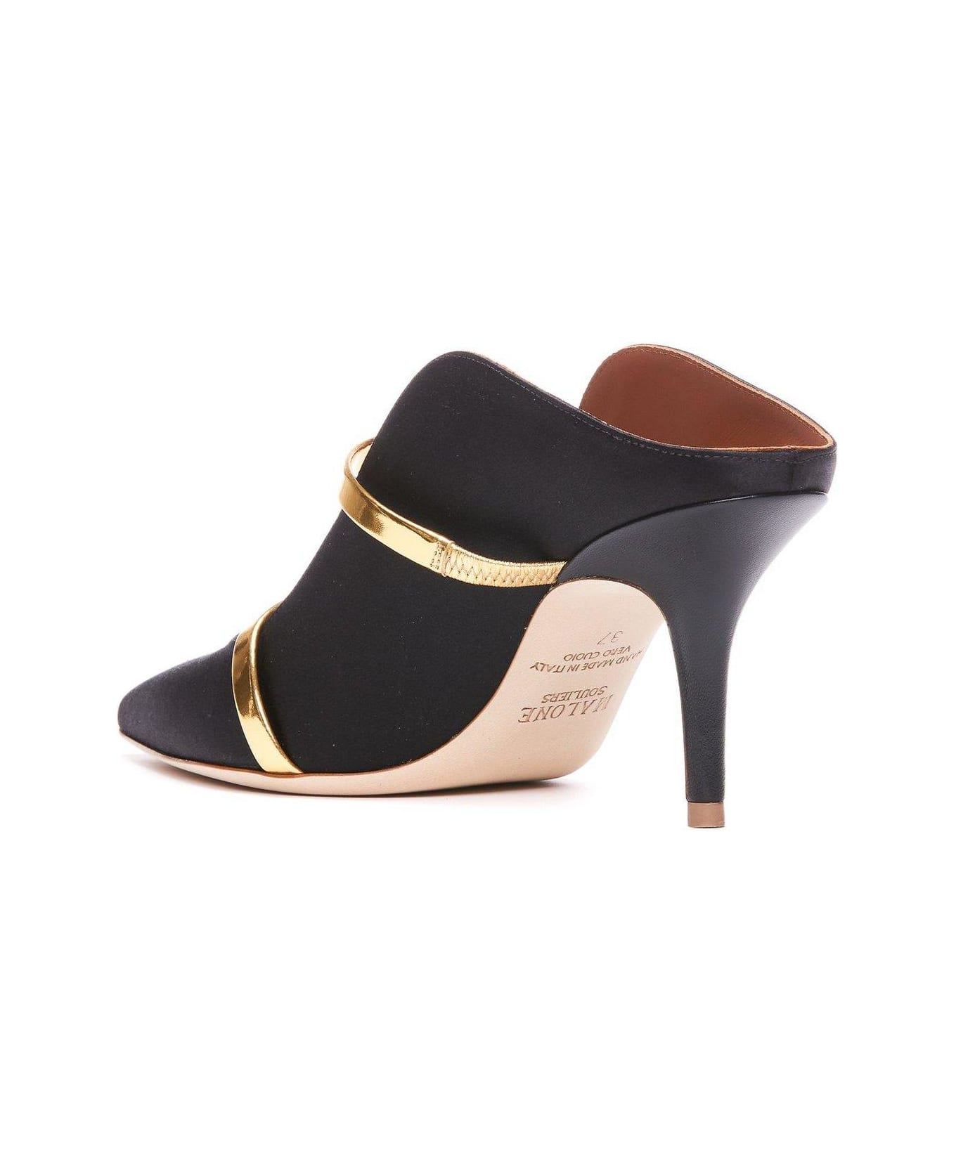 Malone Souliers Maureen Pointed-toe Mules - Black