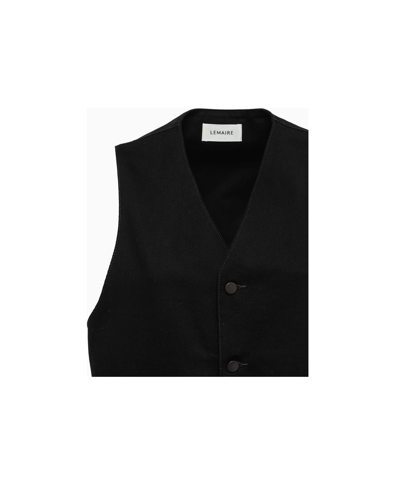 Lemaire Vest - Black ベスト