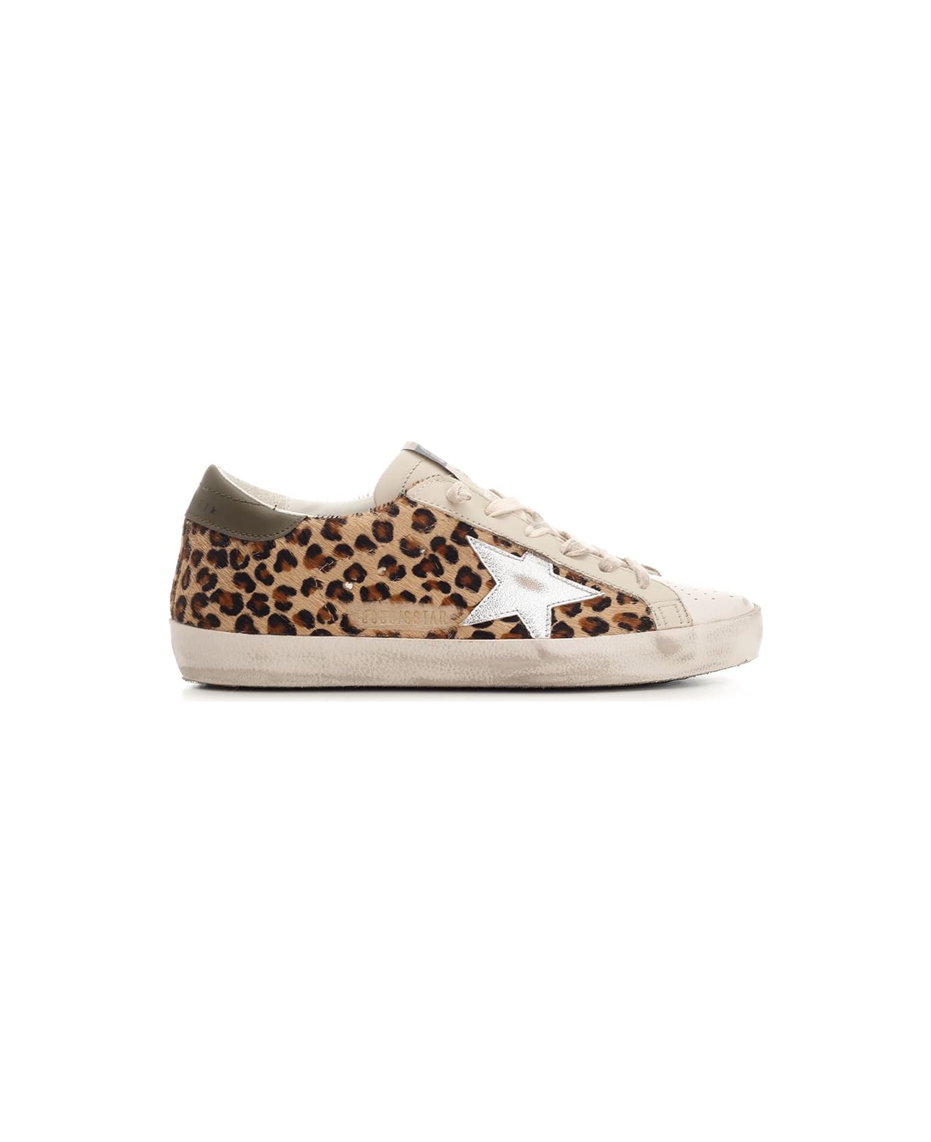 Golden Goose 'super Star' Sneakers - Beige