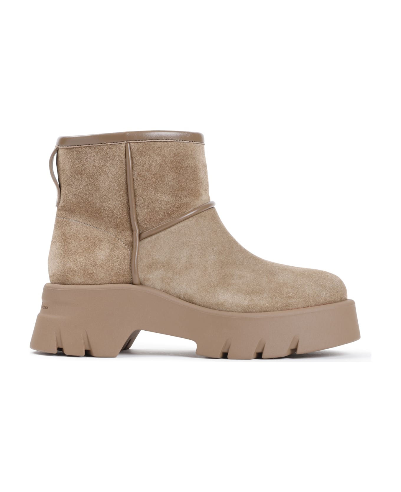 Gianvito Rossi Stormy Boots - Cmcc Camel Camel