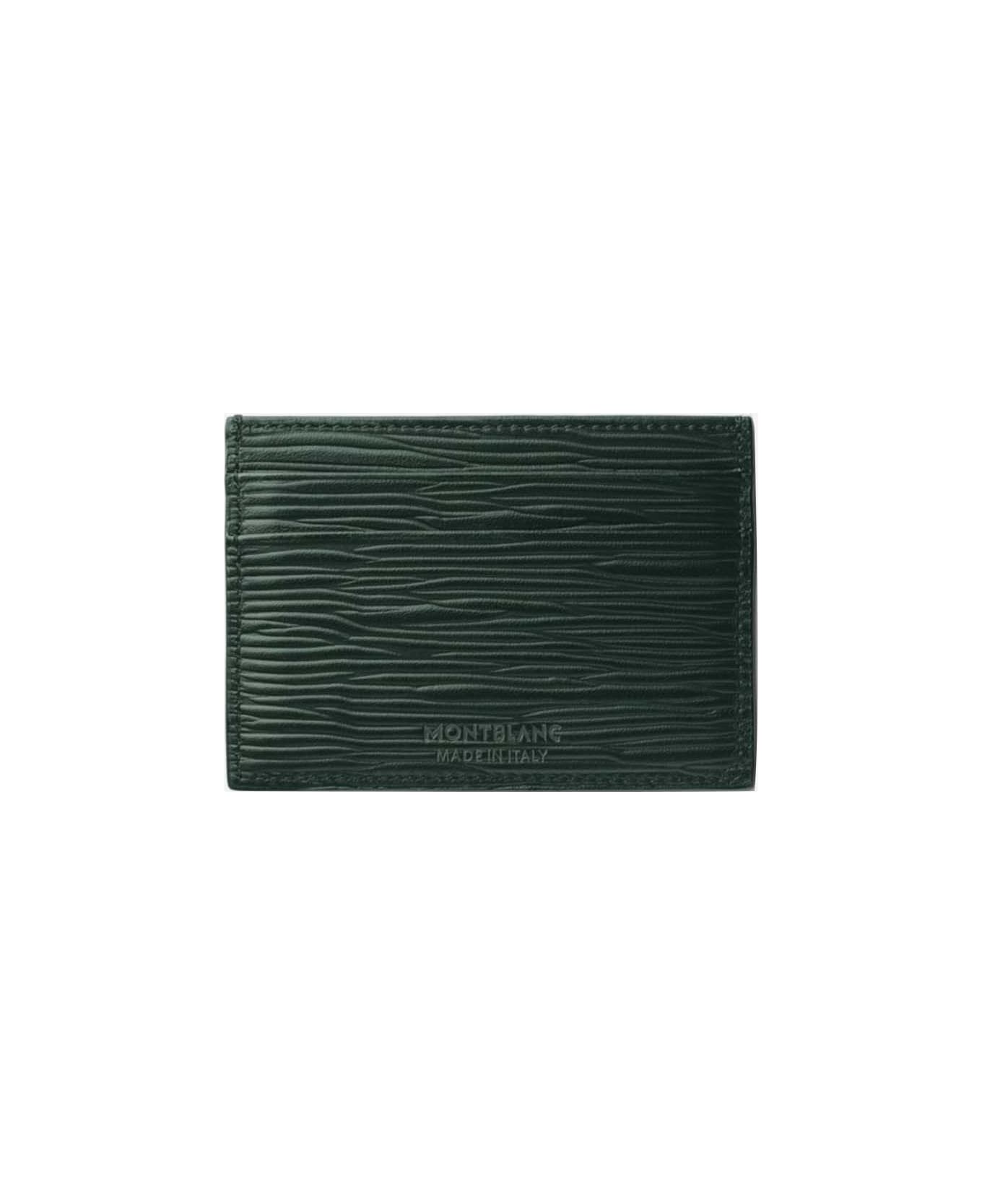 Montblanc Card Case 5 Compartments Meisterstuck - Green