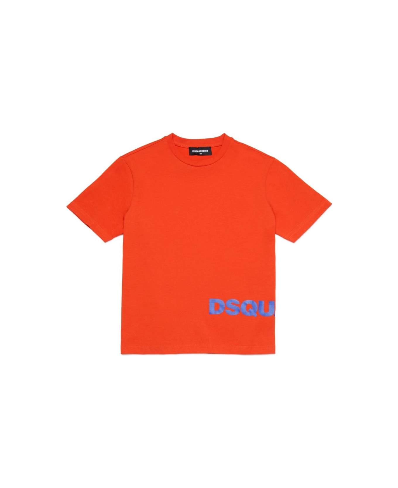 Dsquared2 T-shirt Con Logo - Orange