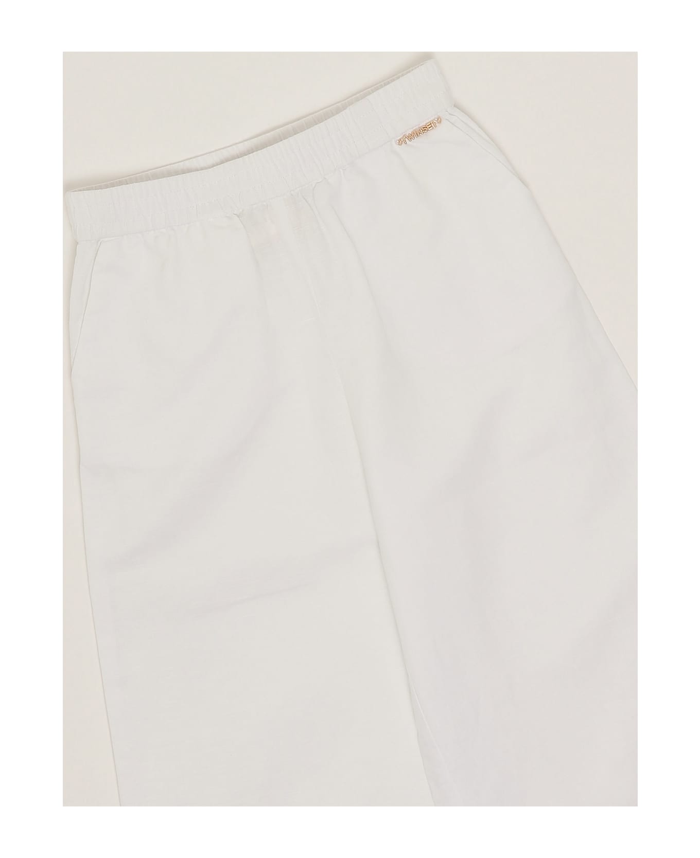 TwinSet Trousers Trousers - BIANCO