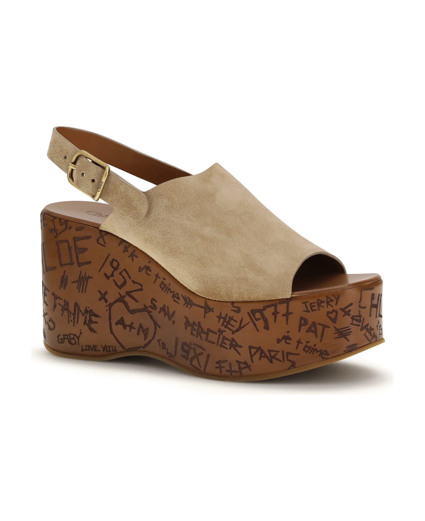 Chloé Maxime Wedge Sandals