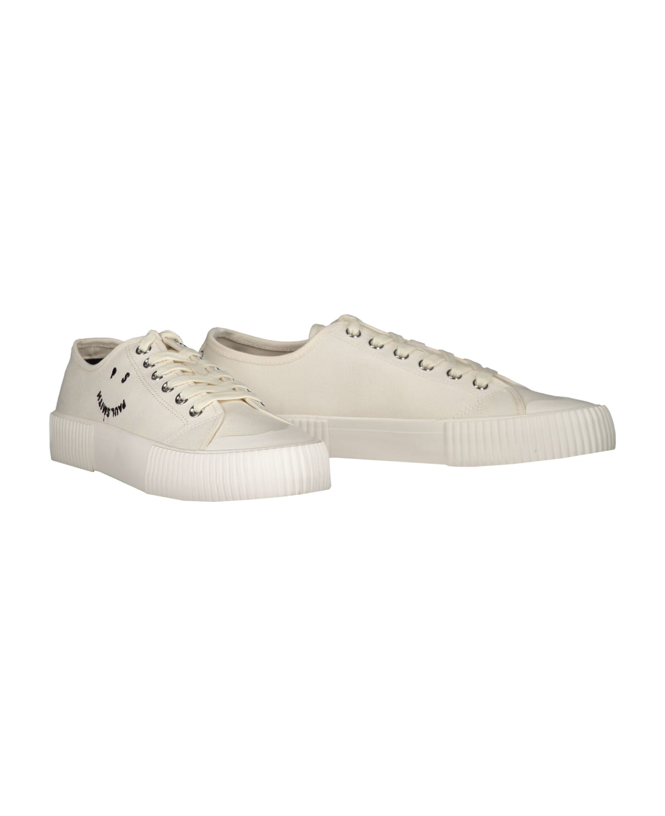 Paul Smith Canvas Low-top Sneakers - White